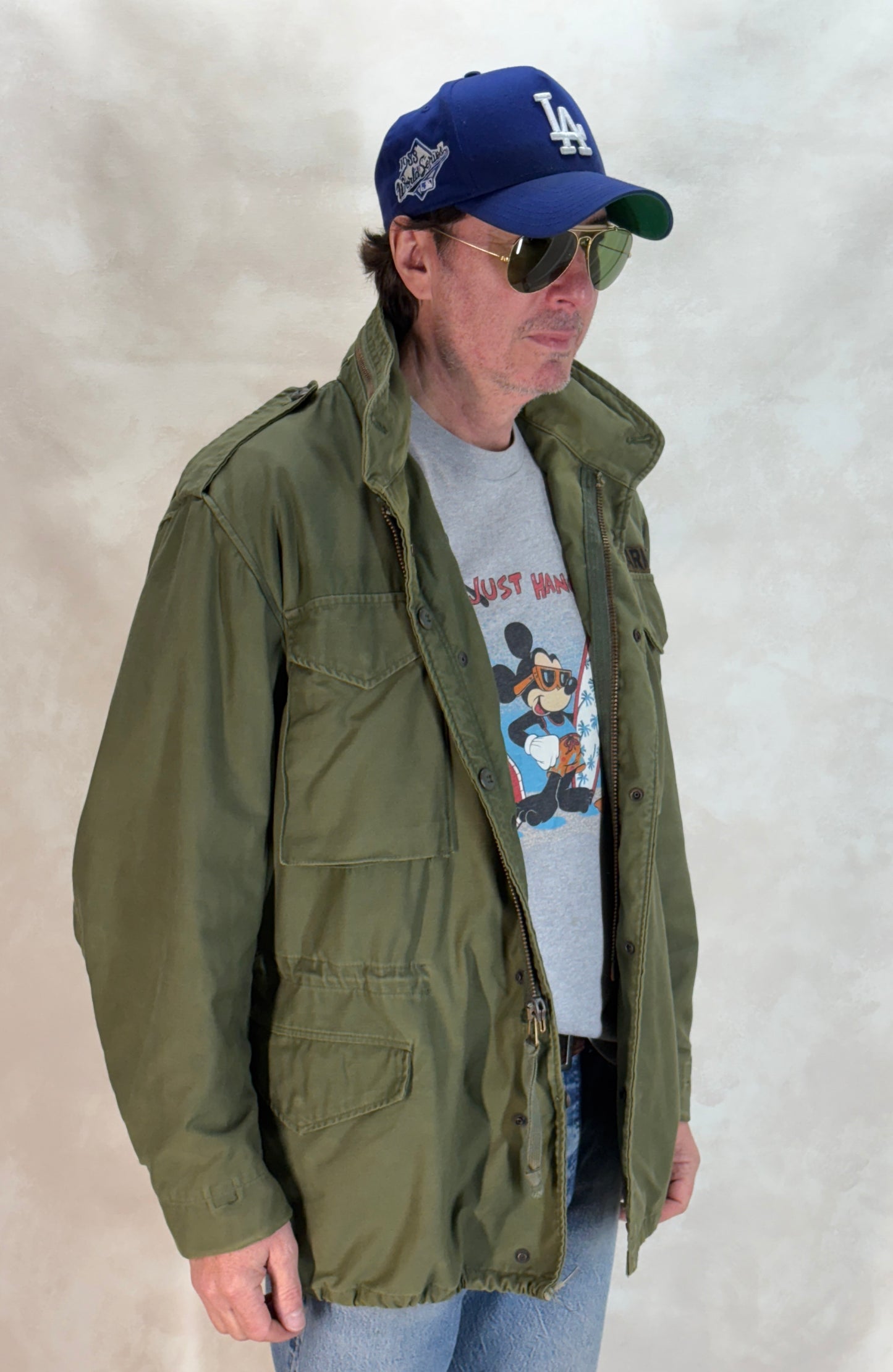 Medium Reg. Authentic 1977 US M-65 field jacket Military - USA Vintage Bcn