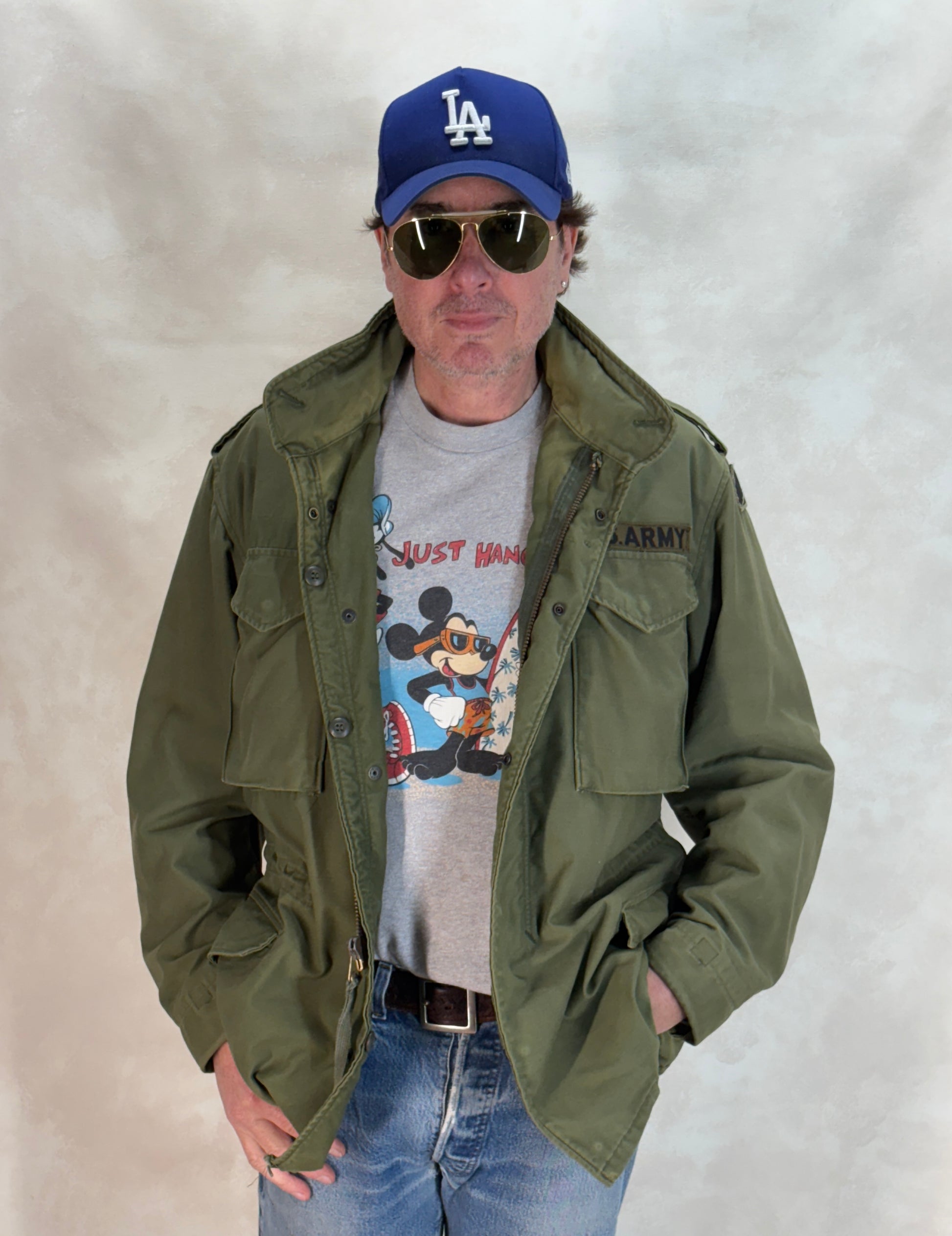 Medium Reg. Authentic 1977 US M-65 field jacket Military - USA Vintage Bcn