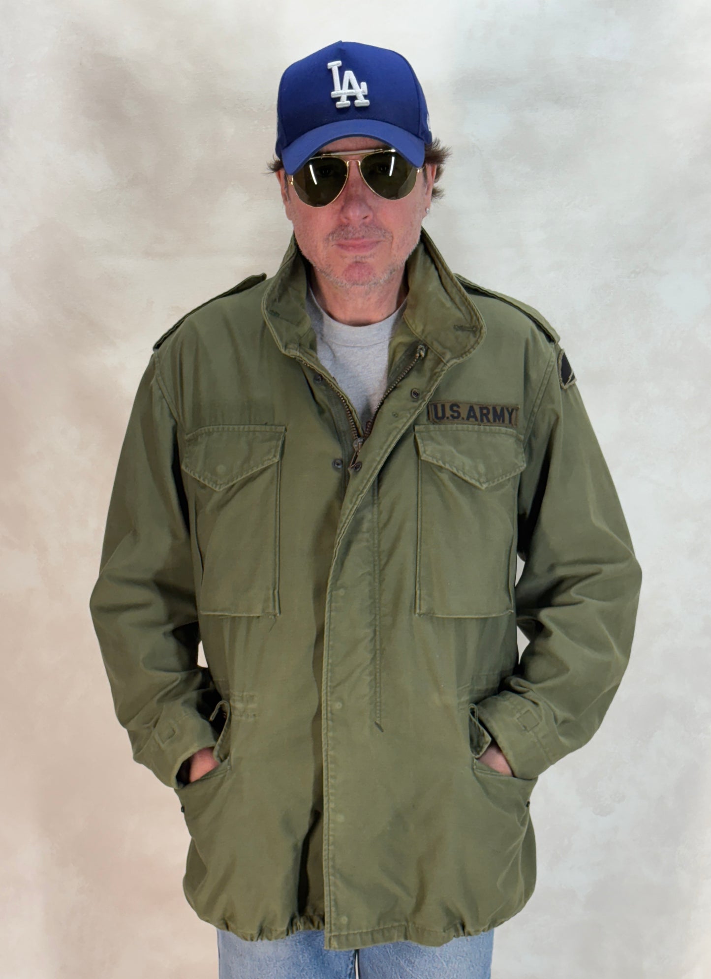 Medium Reg. Authentic 1977 US M-65 field jacket Military - USA Vintage Bcn