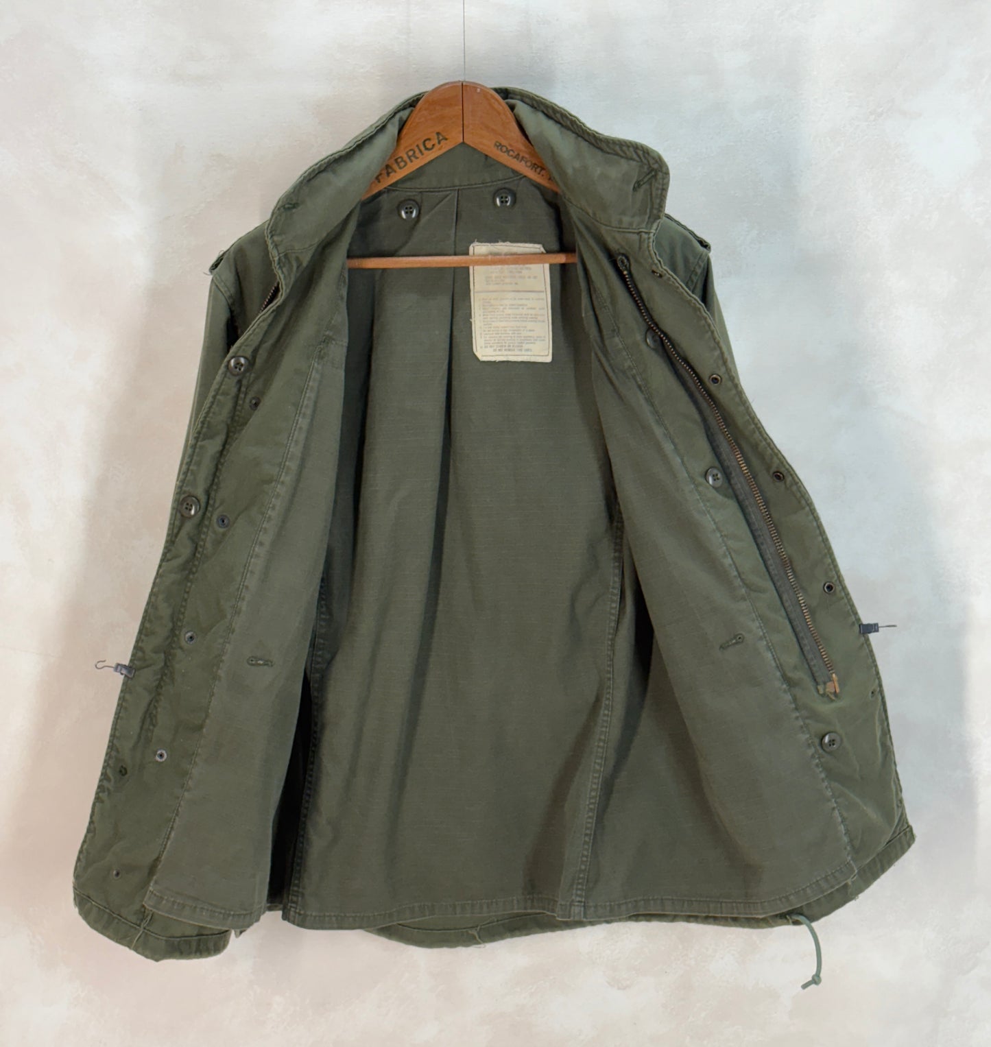 Extra Small. Authentic 1980 US M-65 field jacket Military - USA Vintage Bcn