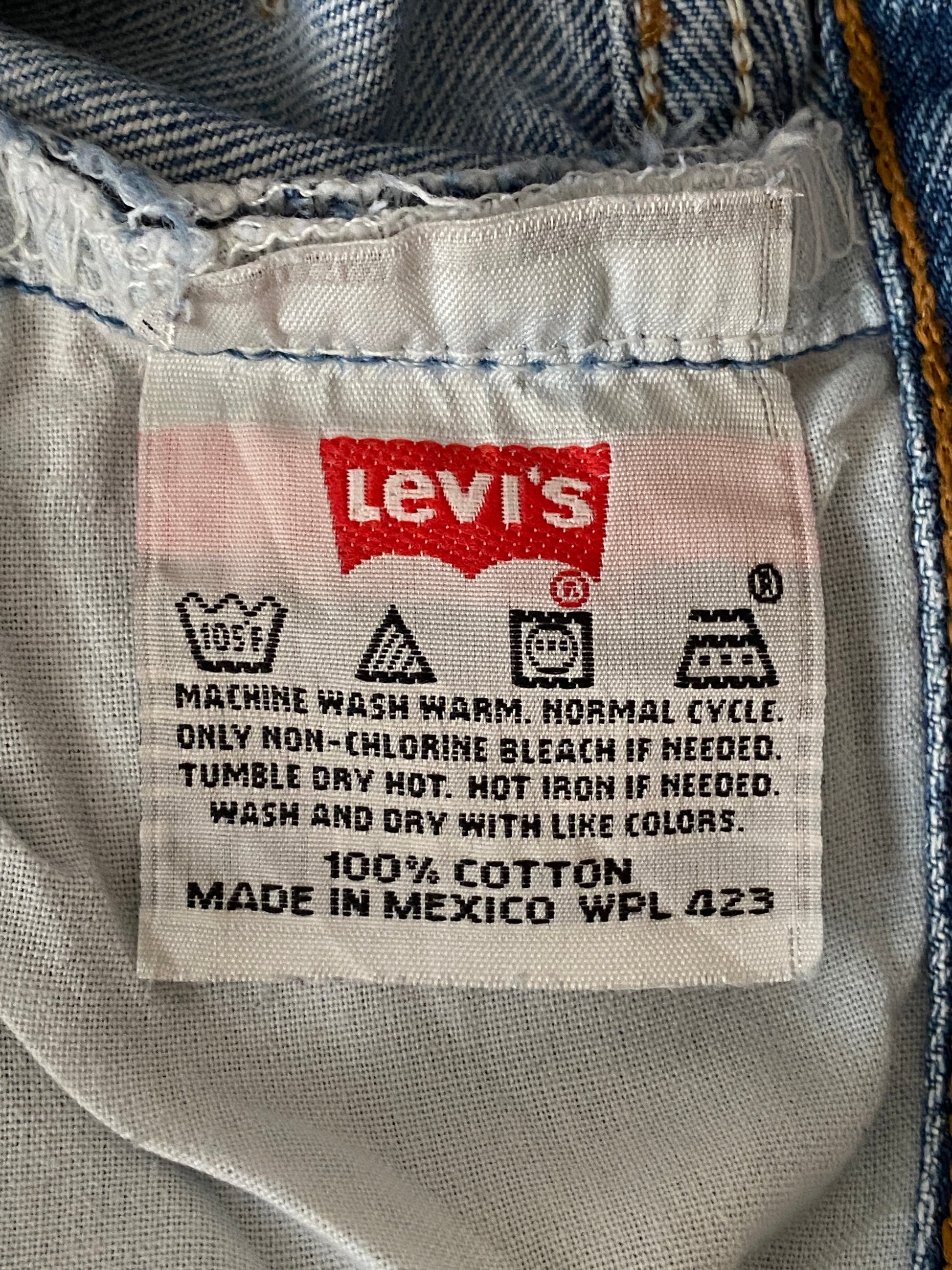 31X32 Vintage Denim Levi’s 501 vintage Made in Mexico - USA Vintage Bcn