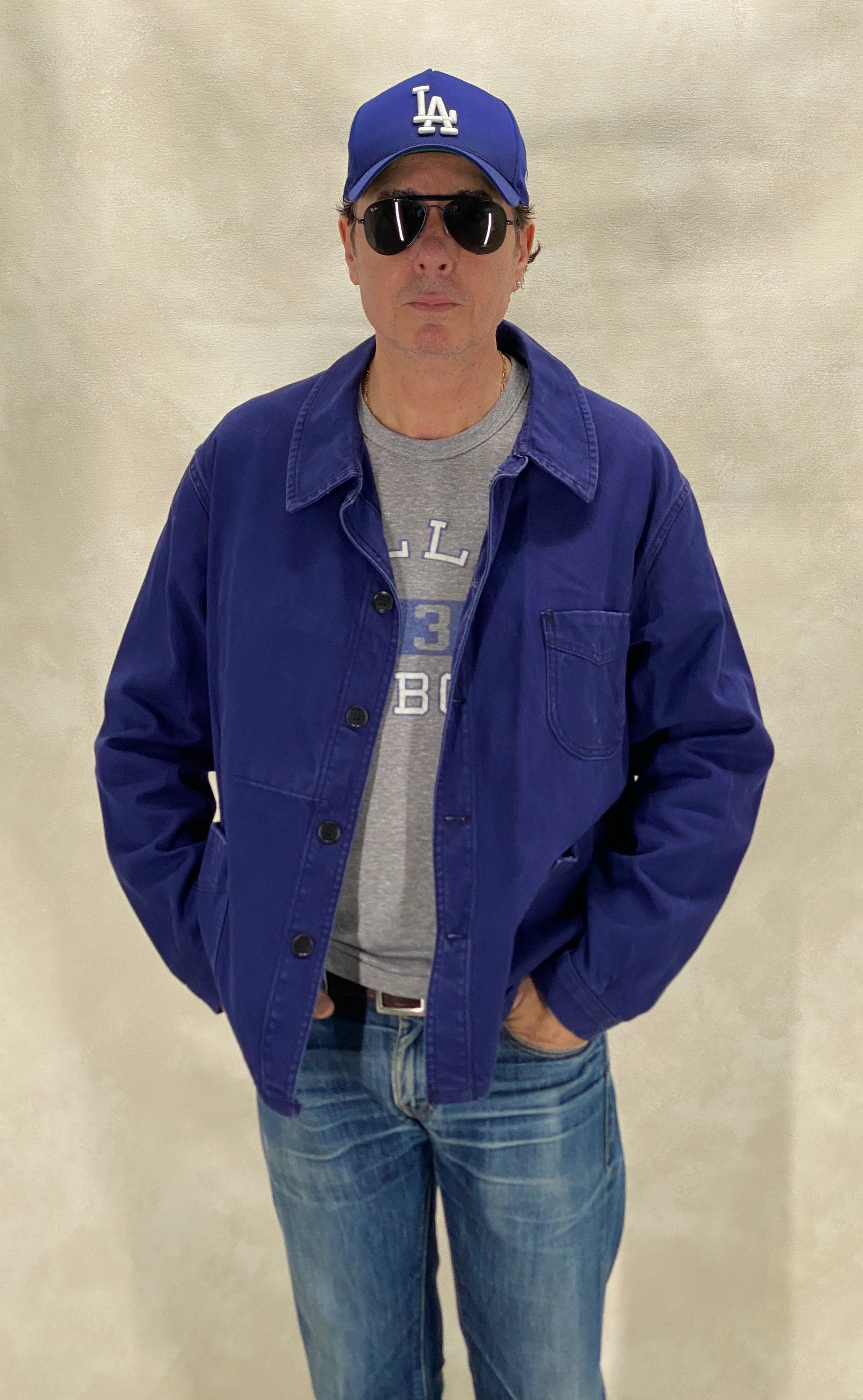 Size 52EU / 42US. Vintage French cotton jacket. Made in France By Adolph Lafont - USA Vintage Bcn