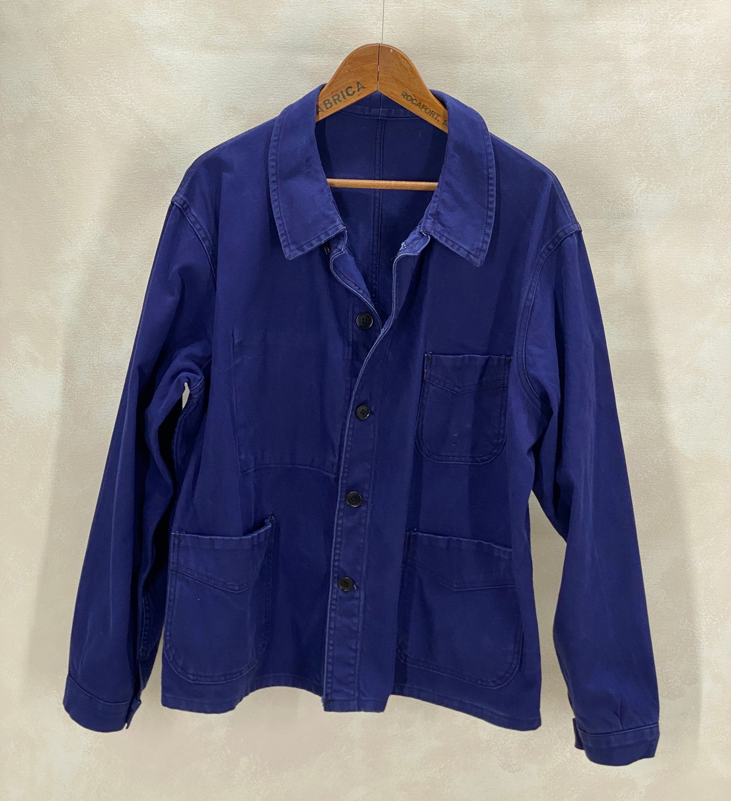 Size 52EU / 42US. Vintage French cotton jacket. Made in France By Adolph Lafont - USA Vintage Bcn
