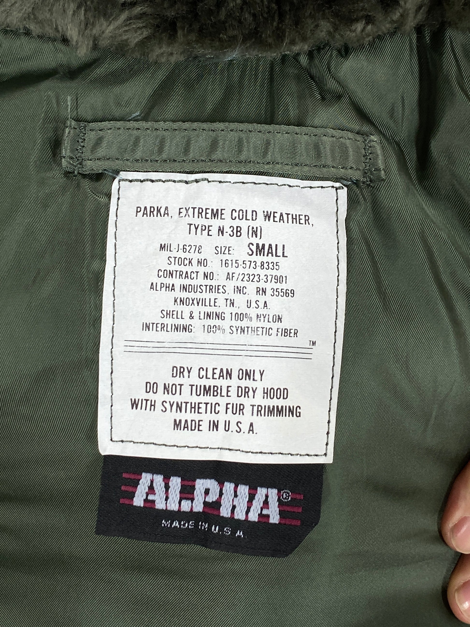 Med .Alpha Industries N2B flyer jacket Made in USA - USA Vintage Bcn