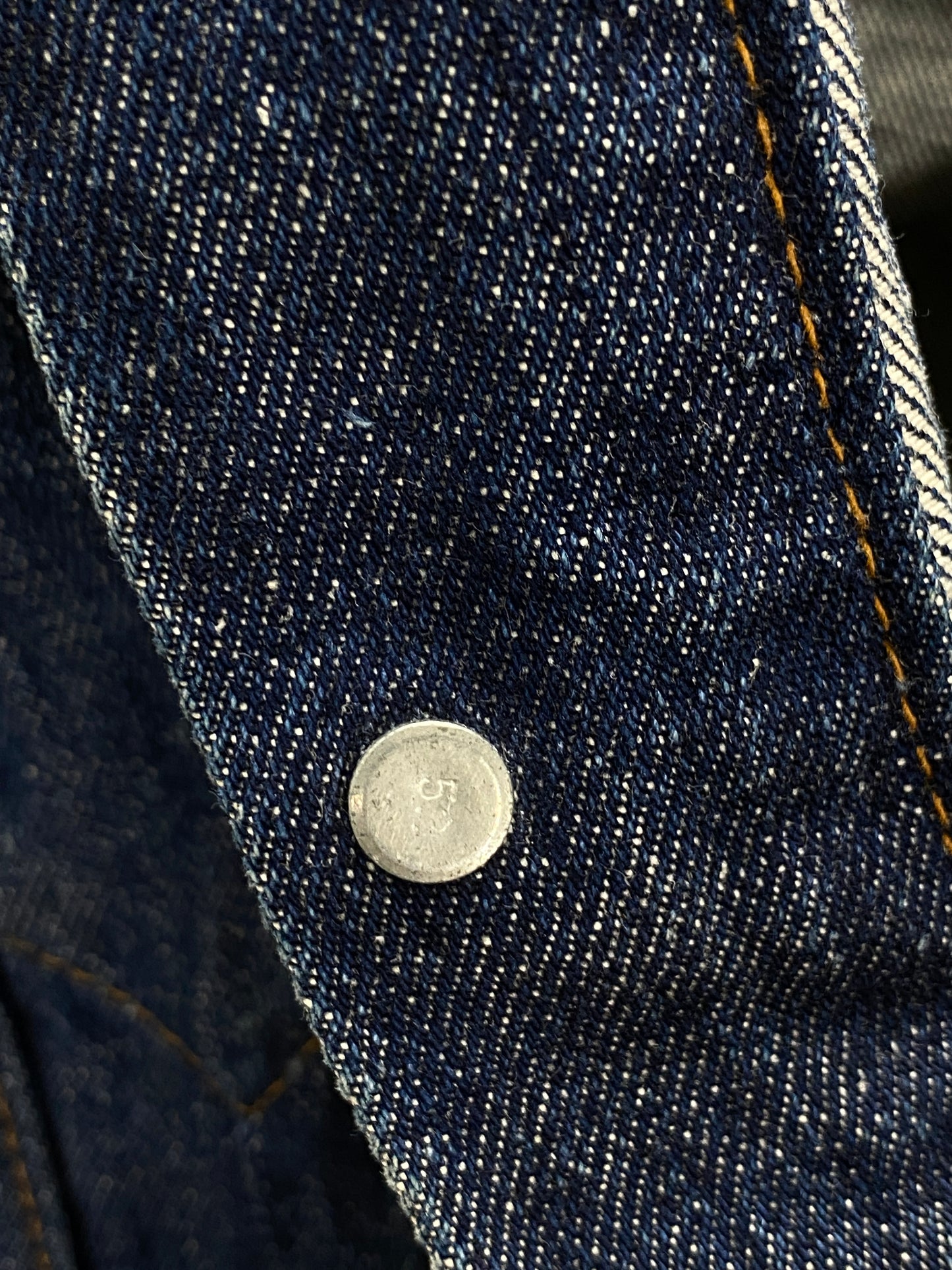 Size 44US / 54EU Guns N Roses Vintage 70s Levi’s Denim Jacket – 2 Pockets – Made in USA - USA Vintage Bcn
