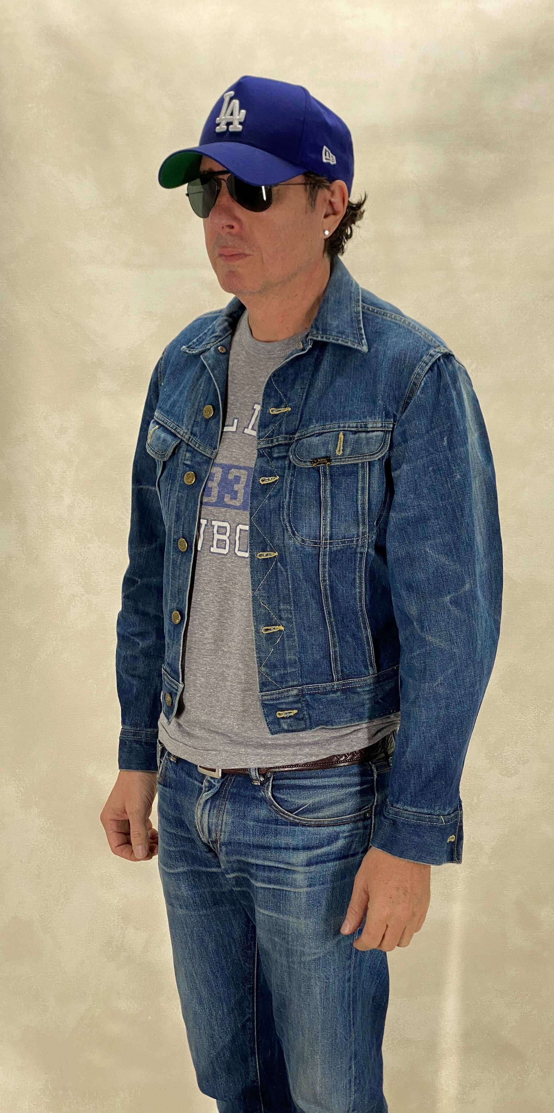 Size 38US / 48EU. Vintage 70s Lee Union Made Denim Shirt – 2 Pockets – Made in USA - USA Vintage Bcn