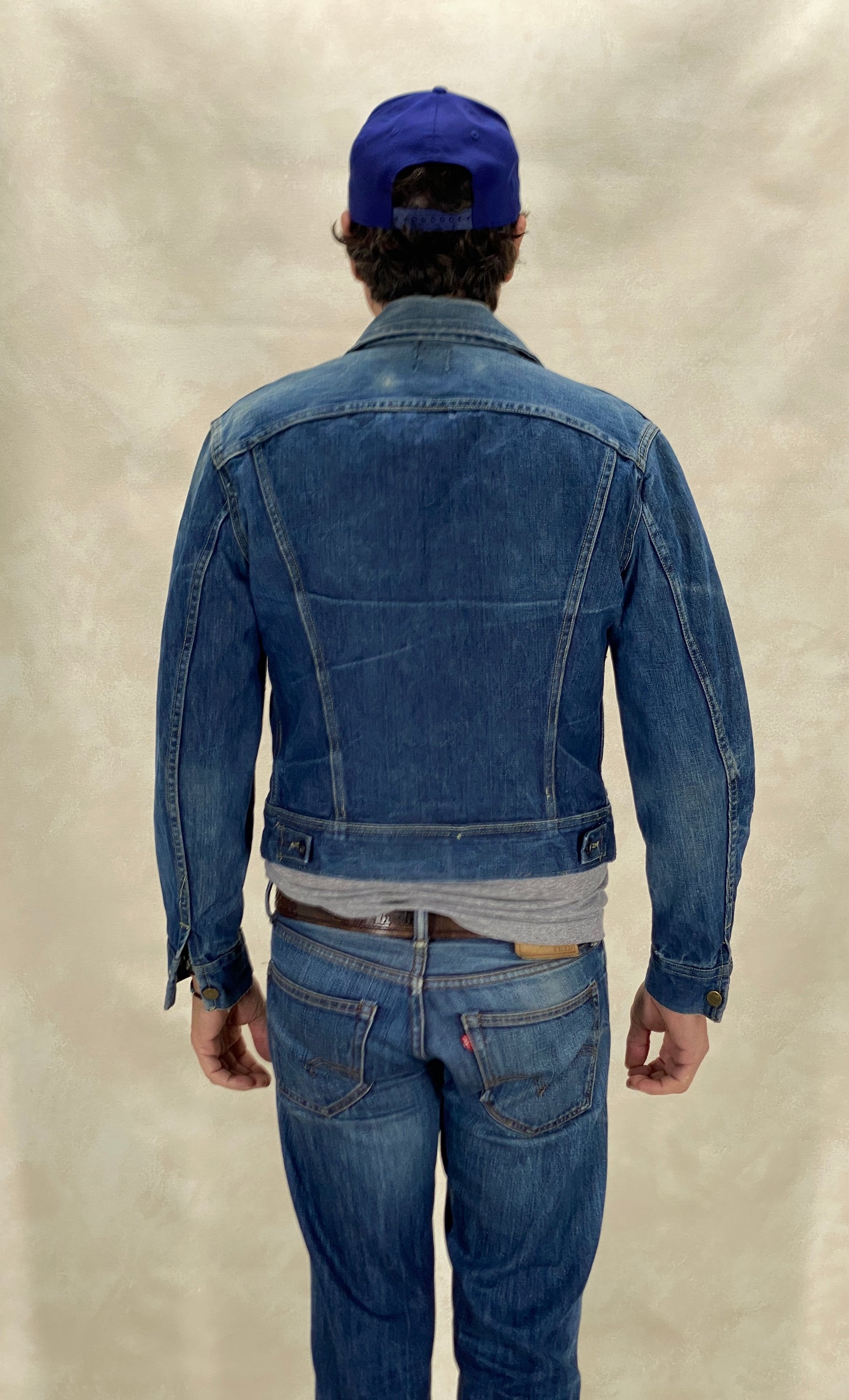 Size 38US / 48EU. Vintage 70s Lee Union Made Denim Shirt – 2 Pockets – Made in USA - USA Vintage Bcn