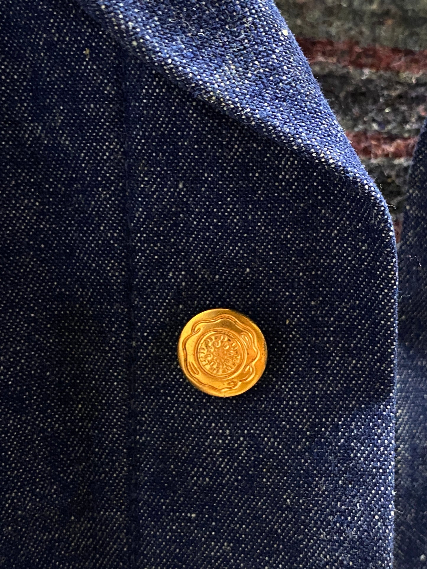 Size Large. Vintage blanket lined Chore coat work jacket - USA Vintage Bcn