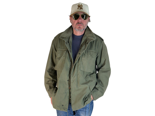 Large Reg. Authentic 1985 US Army M-65 field jacket Military - USA Vintage Bcn