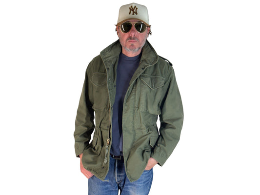 Small Reg. Authentic 1981 US Army M-65 field jacket Military - USA Vintage Bcn