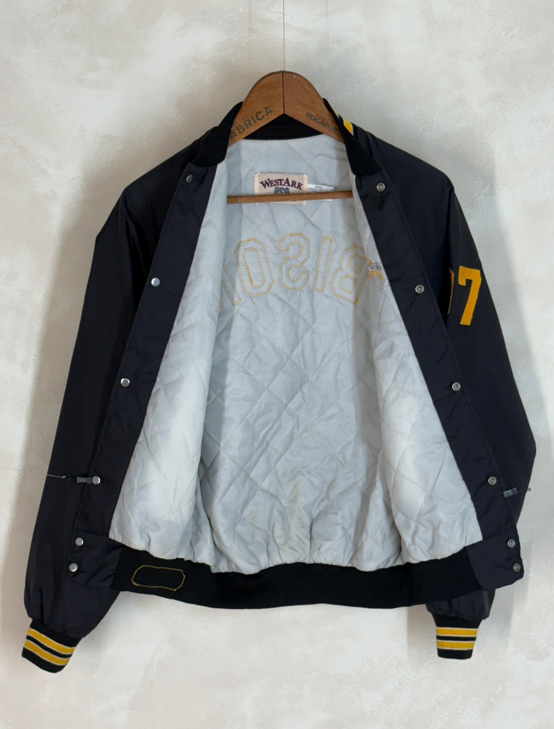 Size Small. Vintage Bison Nylon Jacket Made in USA - USA Vintage Bcn