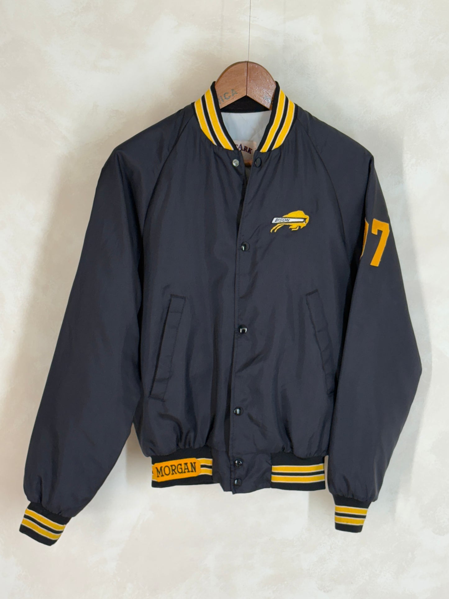 Size Small. Vintage Bison Nylon Jacket Made in USA - USA Vintage Bcn
