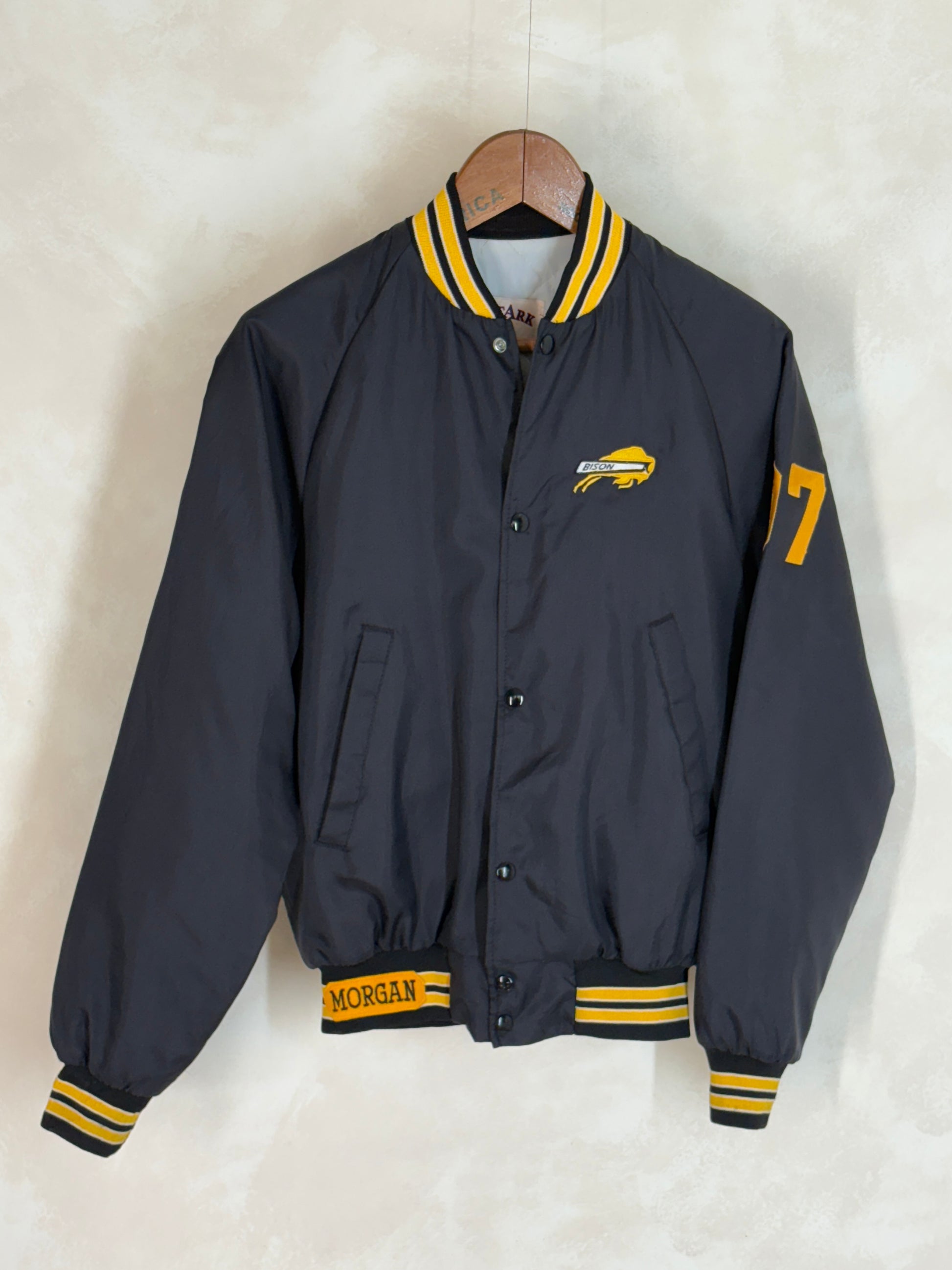 Size Small. Vintage Bison Nylon Jacket Made in USA - USA Vintage Bcn