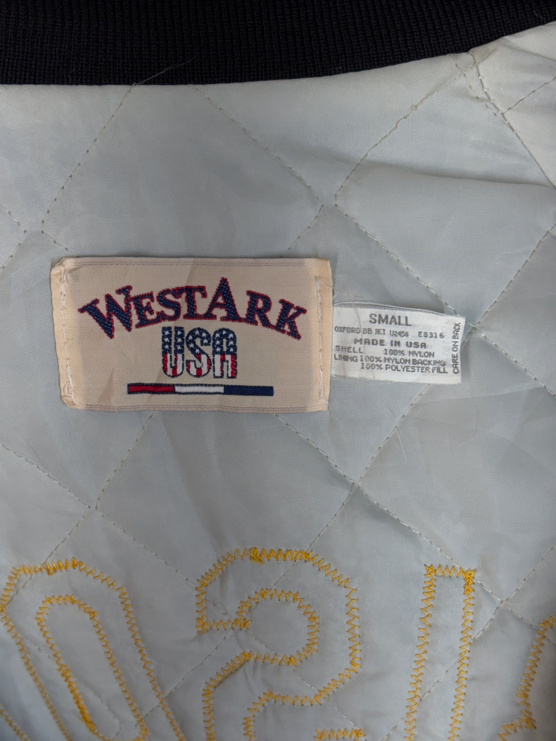 Size Small. Vintage Bison Nylon Jacket Made in USA - USA Vintage Bcn