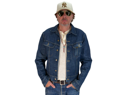 Size 40L US / 50L EU. Vintage 1970s Lee Denim Jacket – 2 Chest Pockets – Made in USA - USA Vintage Bcn