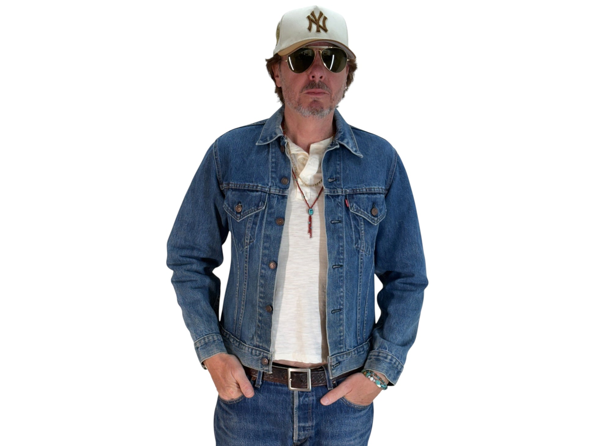Size 38US / 48EU. Vintage 70/80s 70506 Levis 2 pocket jacket Made in USA - USA Vintage Bcn