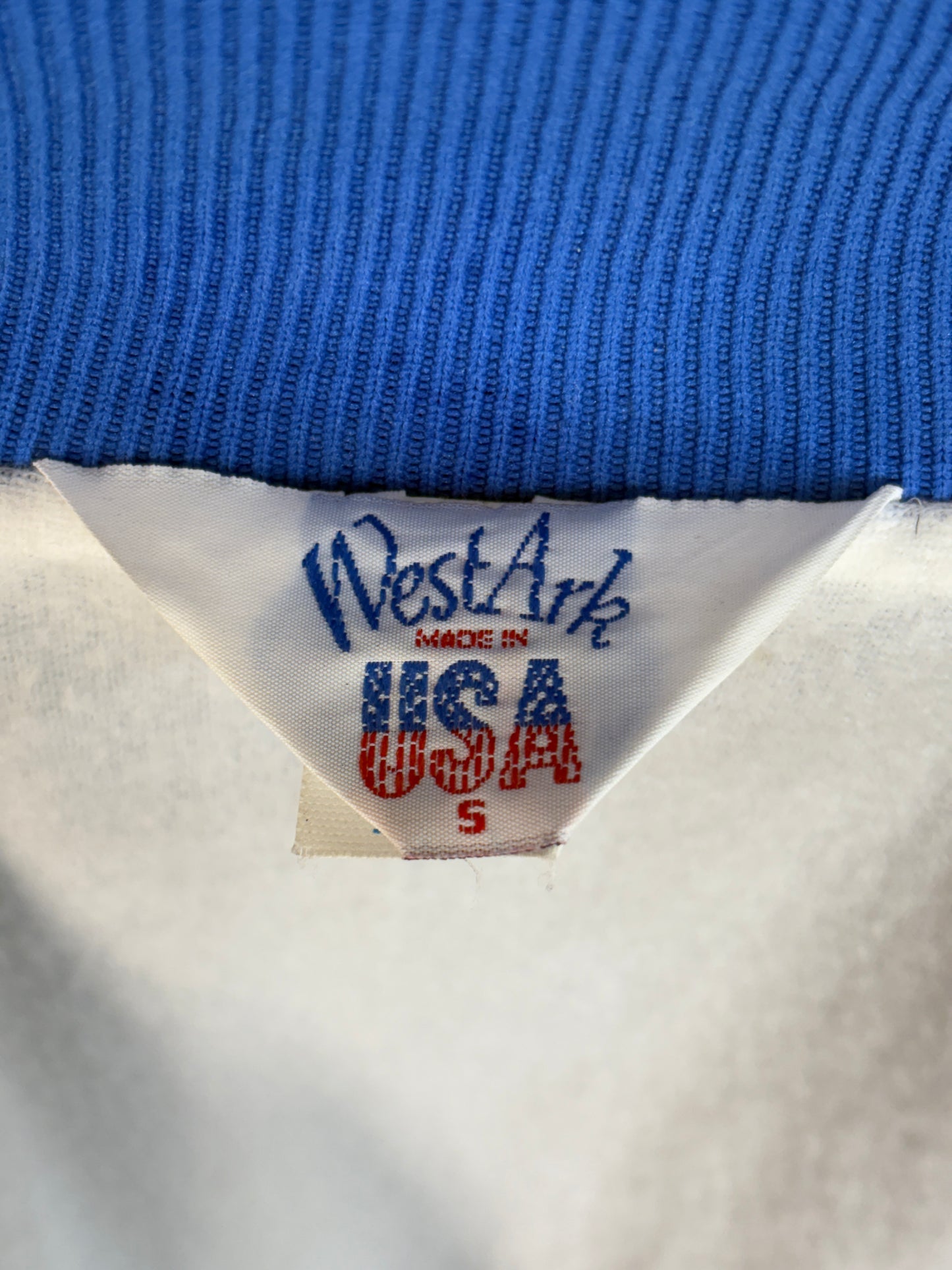 Size Small. Vintage 80s Satin Jacket Made In USA-AJ357 Studio