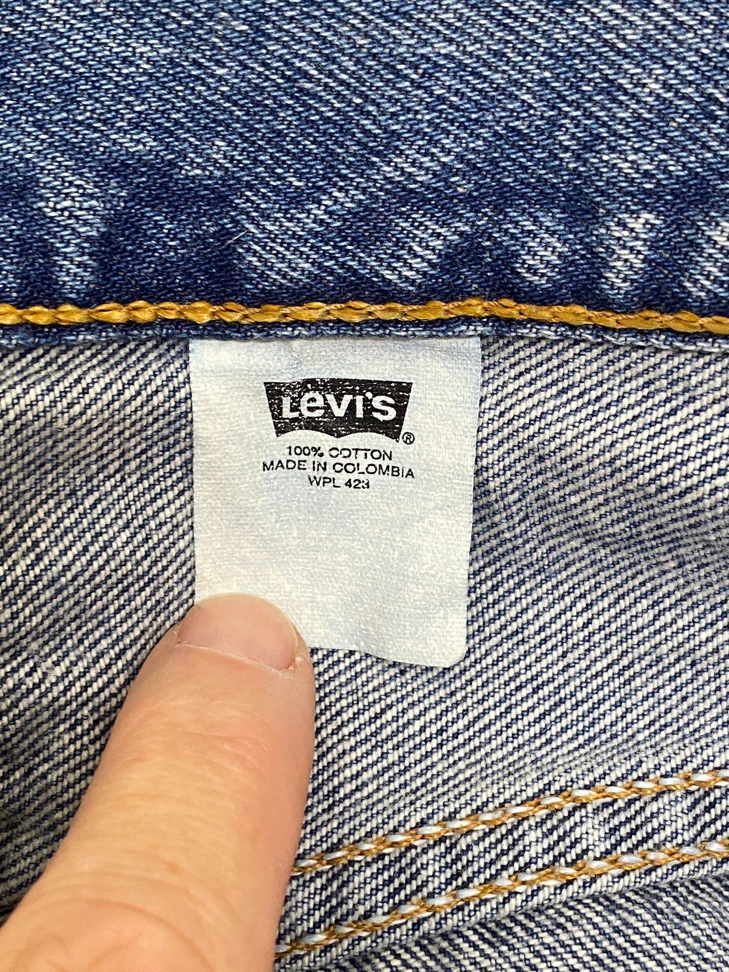34X32 Vintage 2001 denim Levi’s 501 vintage Made in Columbia - USA Vintage Bcn