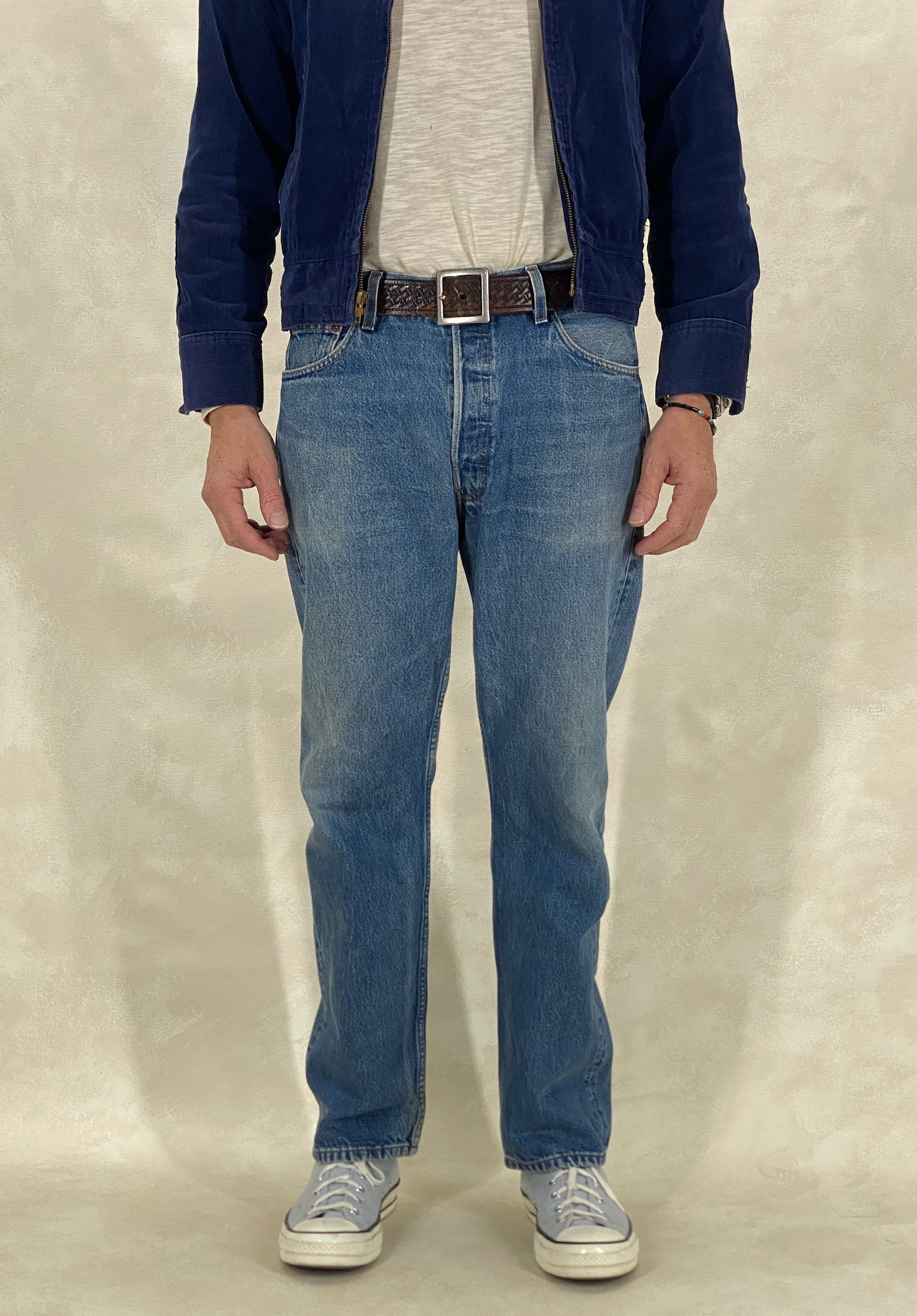 34X30 Levi's 501 Vintage Denim Jeans - USA Vintage Bcn