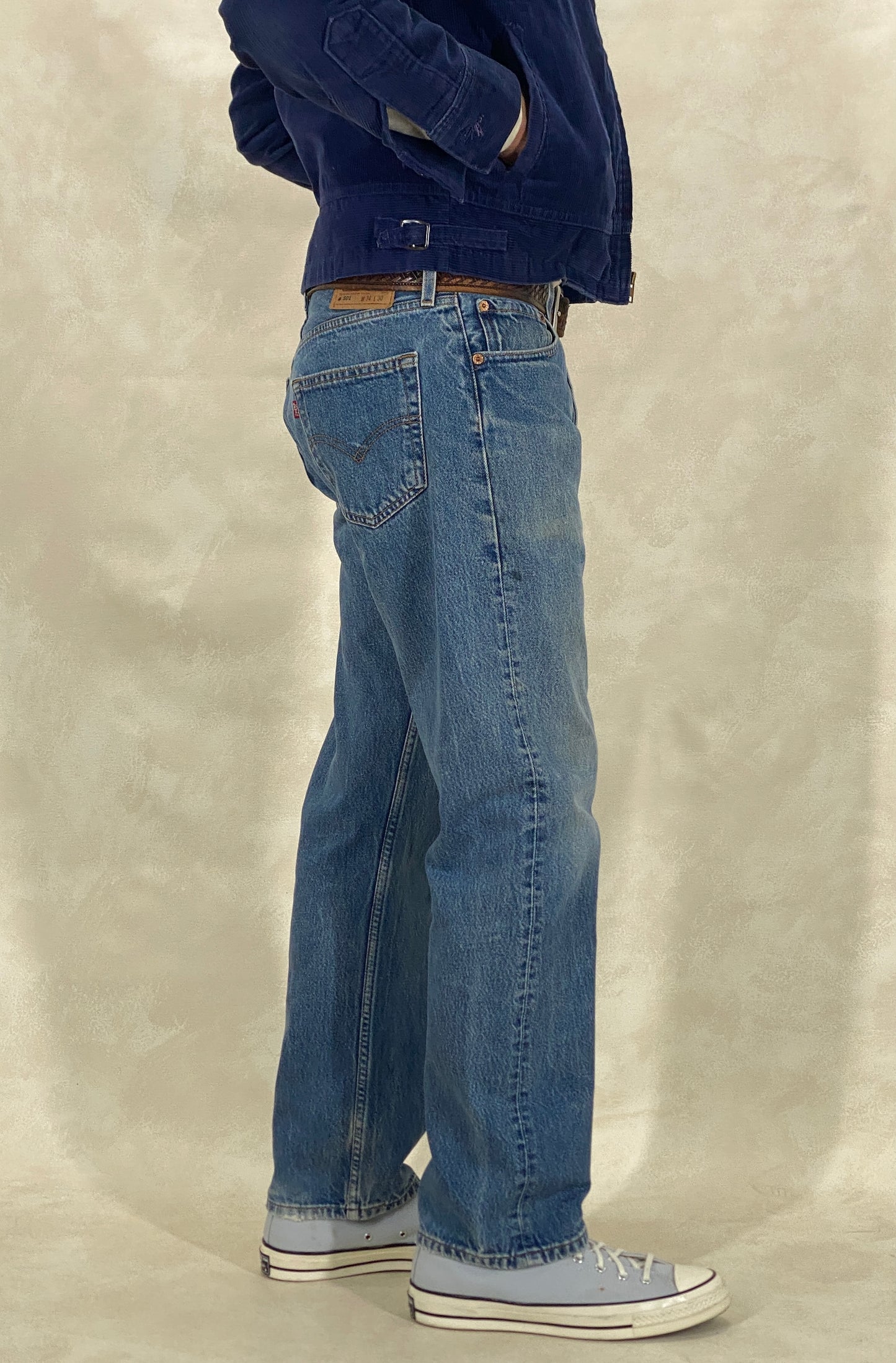 34X30 Levi's 501 Vintage Denim Jeans - USA Vintage Bcn