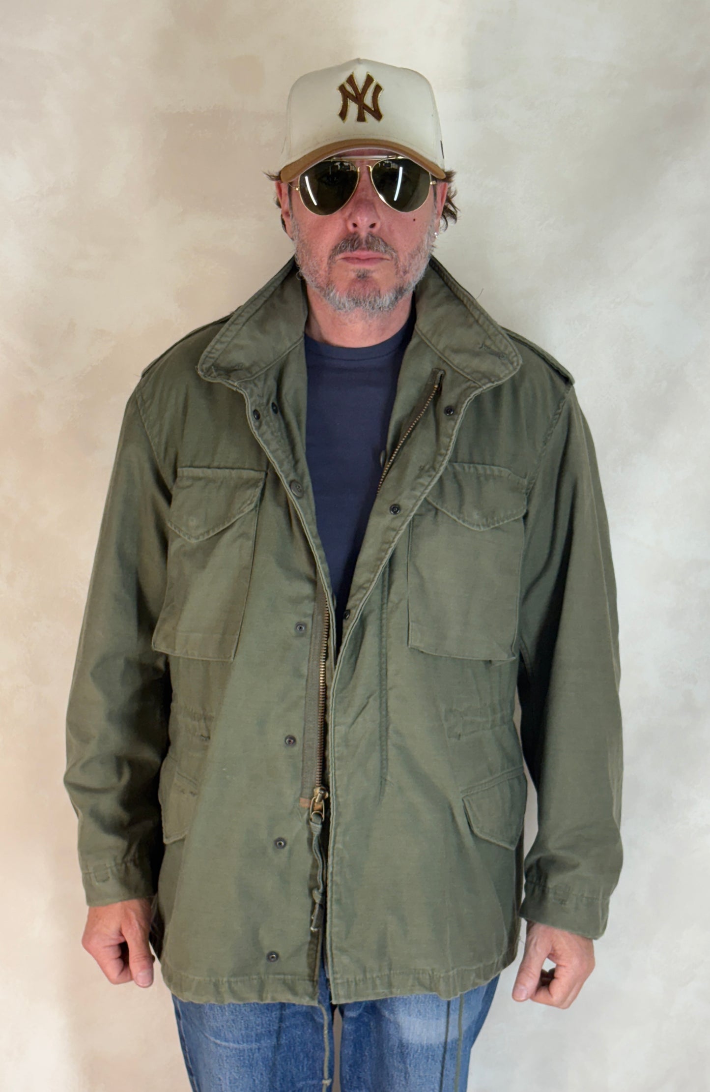 Large Reg. Authentic 1985 US Army M-65 field jacket Military - USA Vintage Bcn