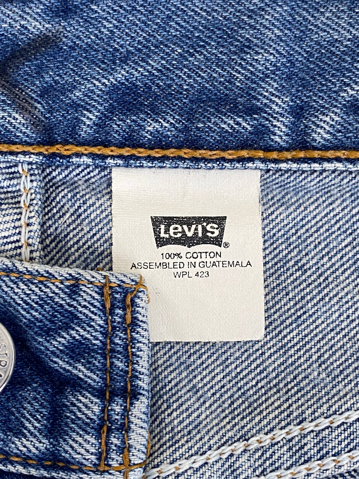 34X30 Levi's 501 Vintage Denim Jeans - USA Vintage Bcn