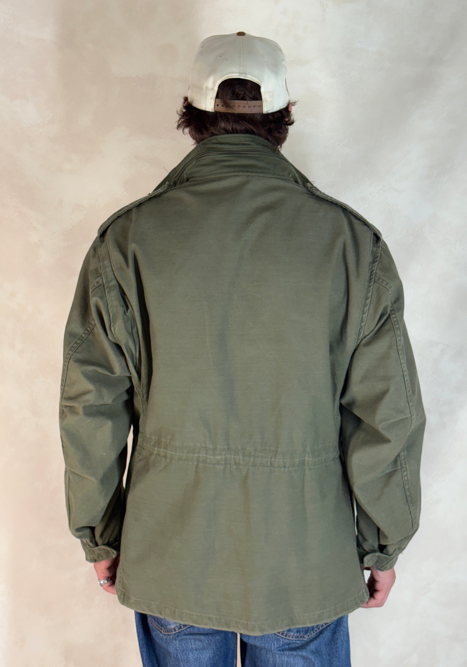 Large Reg. Authentic 1985 US Army M-65 field jacket Military - USA Vintage Bcn