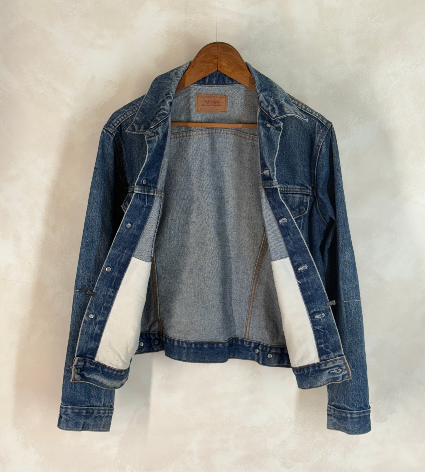Size 42US / 52EU. Vintage 80s 70506 Levis 4 pockets jacket Made in USA - USA Vintage Bcn