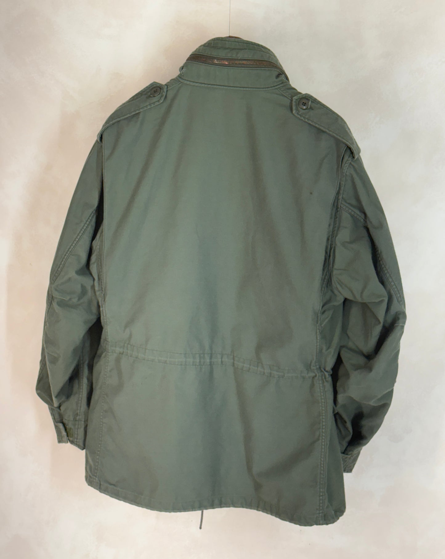 Large Reg. Civilian Alpha US M-65 field jacket Military style Made in USA - USA Vintage Bcn