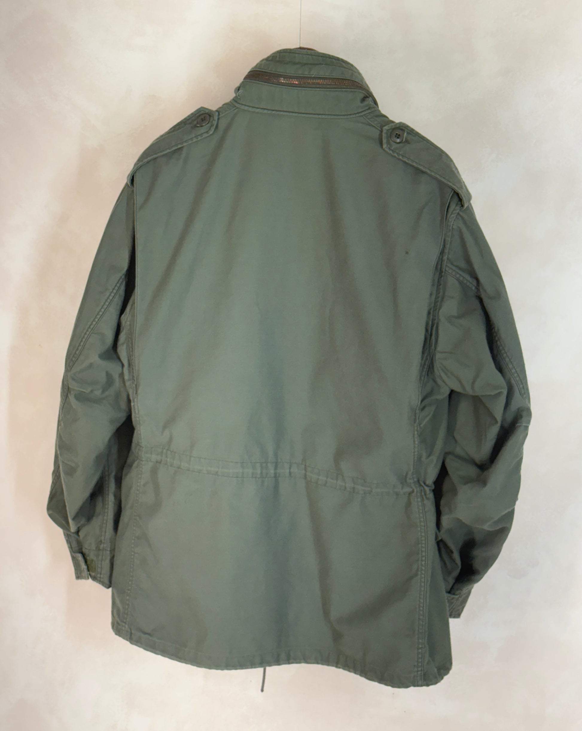 Large Reg. Civilian Alpha US M-65 field jacket Military style Made in USA - USA Vintage Bcn