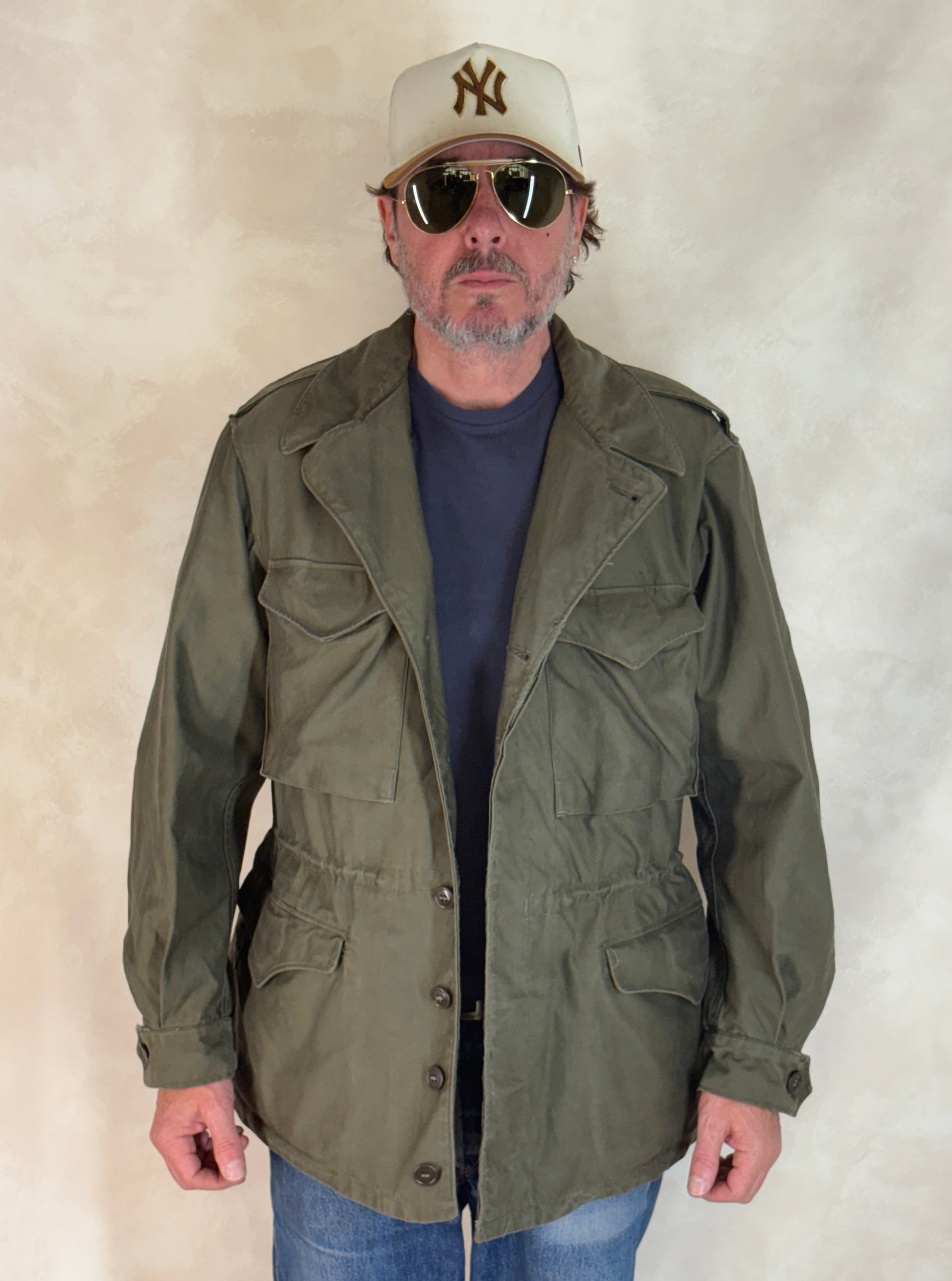 Size 40Reg US / 50EU . Authentic US Army M-43 1943 Jacket - USA Vintage Bcn