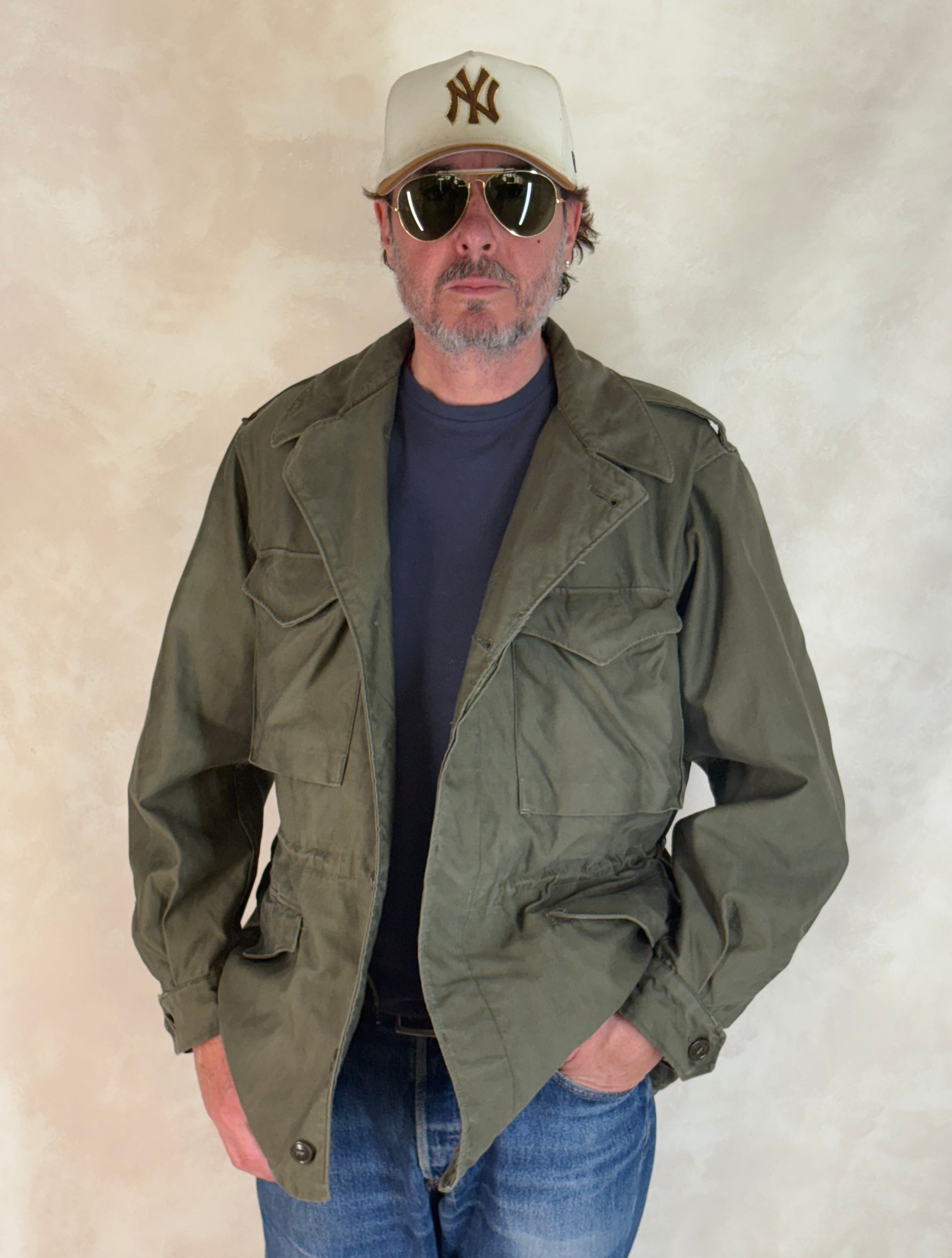Size 40Reg US / 50EU . Authentic US Army M-43 1943 Jacket - USA Vintage Bcn