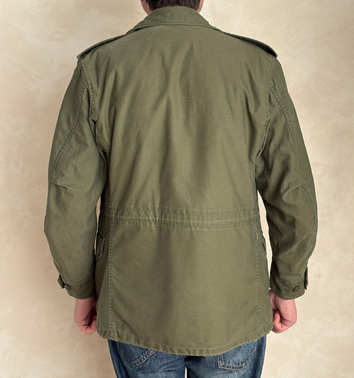 Authentic Small Short US Army M-51 Field Jacket – OG-107 – Vintage Military Issue-AJ357 Studio