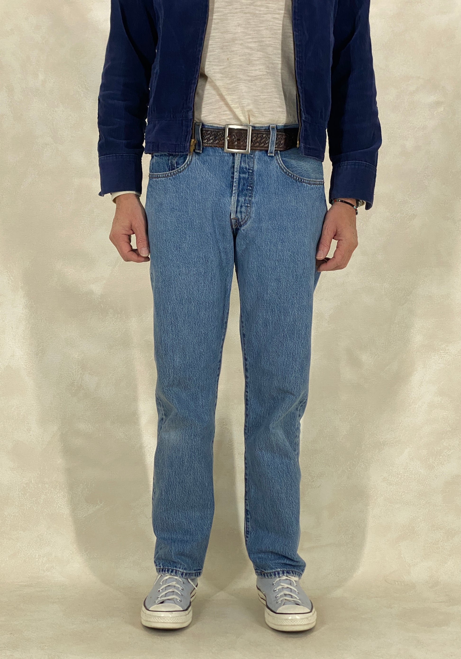 32X32 Levi's 501 Vintage Denim Jeans - USA Vintage Bcn levis 501 vintage denim jeans size 32x32 straight leg classic