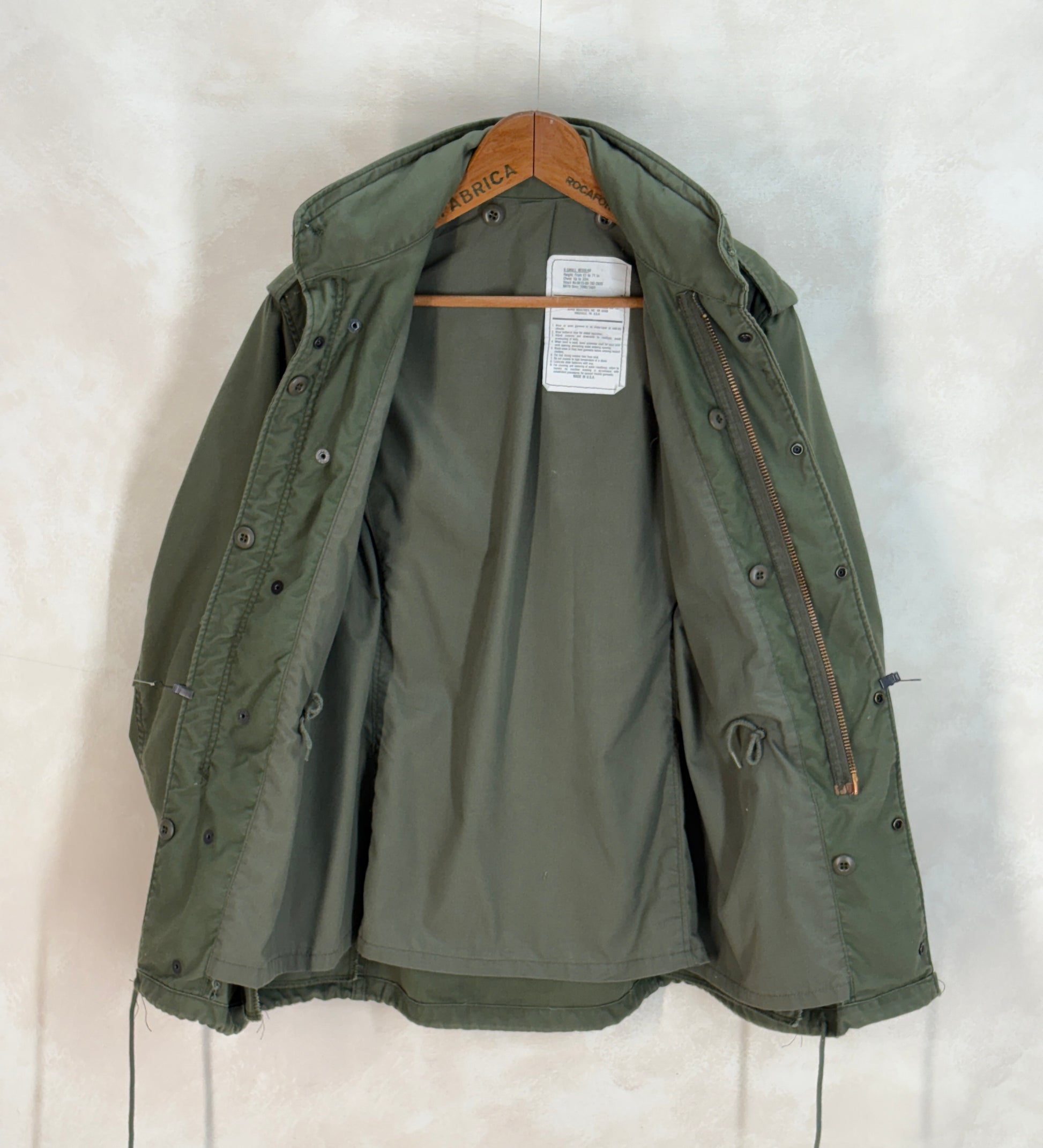 X small . Alpha Industries US M-65 field jacket. Military - USA Vintage Bcn