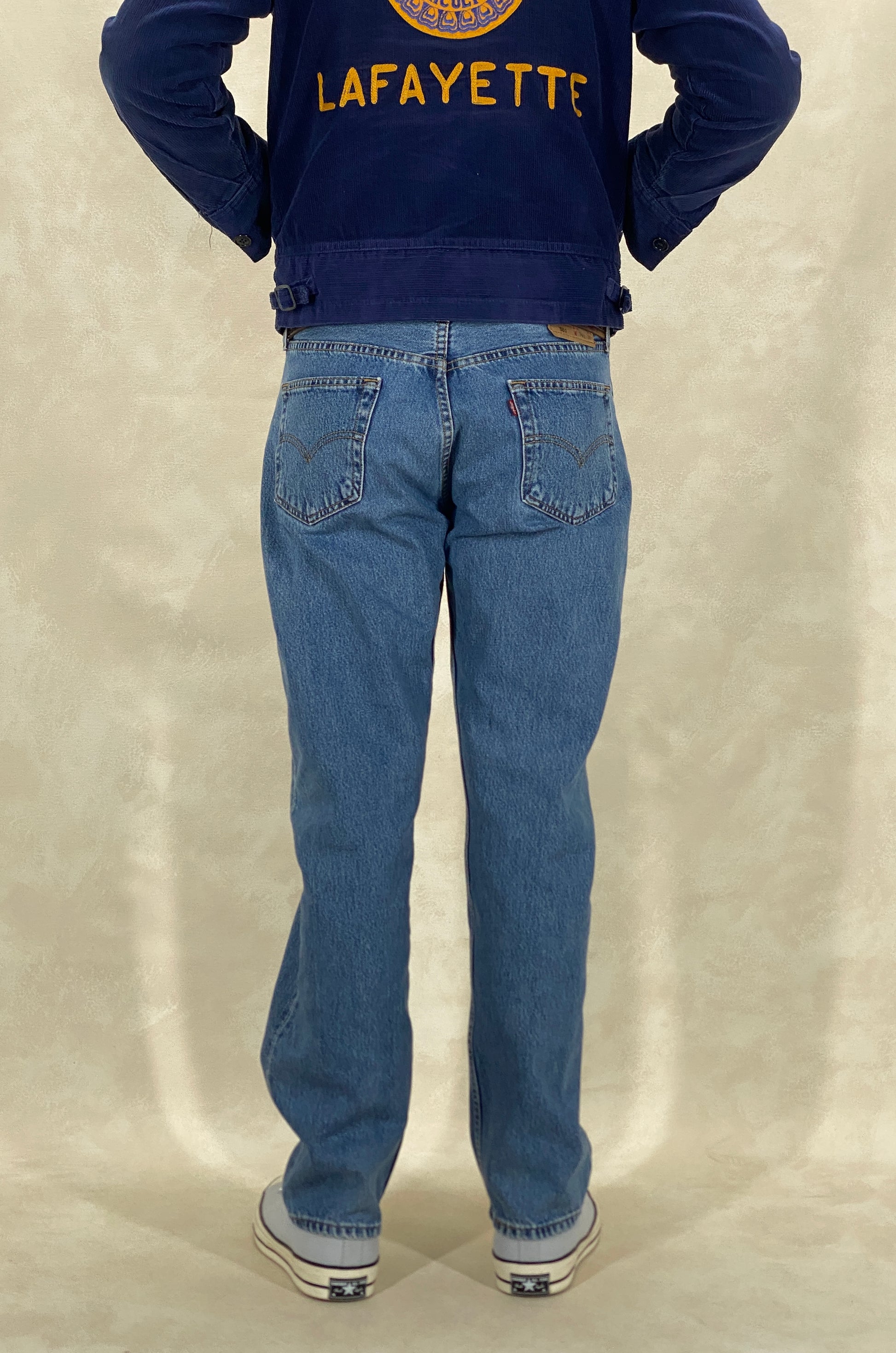 34X30 Levi's 501 Vintage Denim Jeans - USA Vintage Bcn levis 501 vintage denim jeans size 34x30 straight leg classic