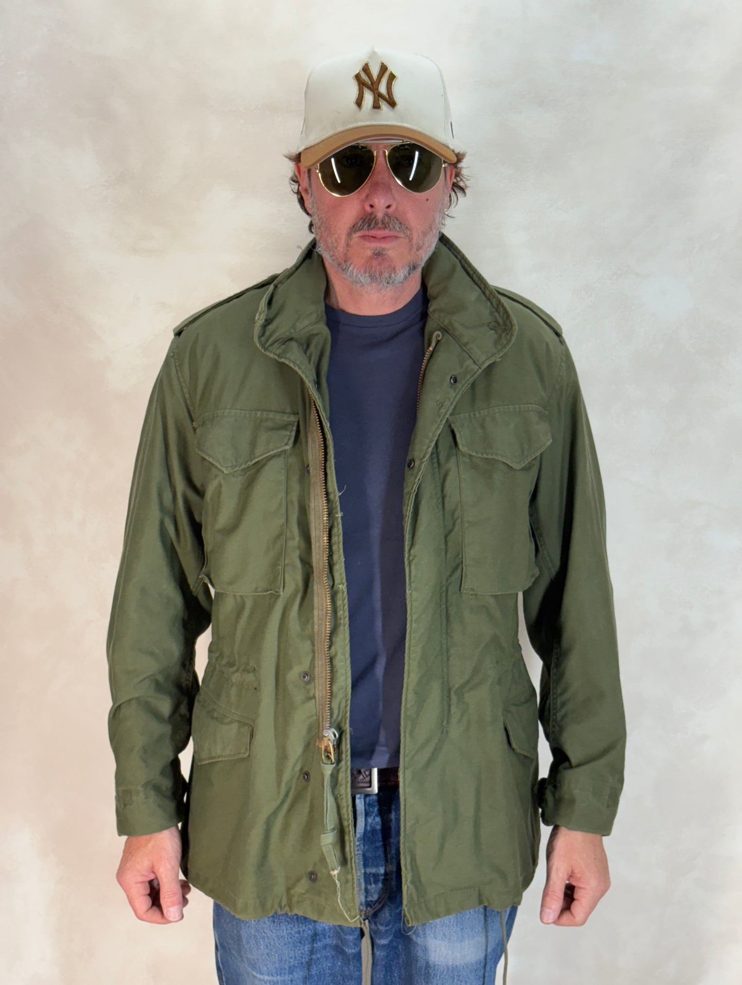 Small Reg. Alpha industries Authentic 1976 US M-65 field jacket .Military - USA Vintage Bcn