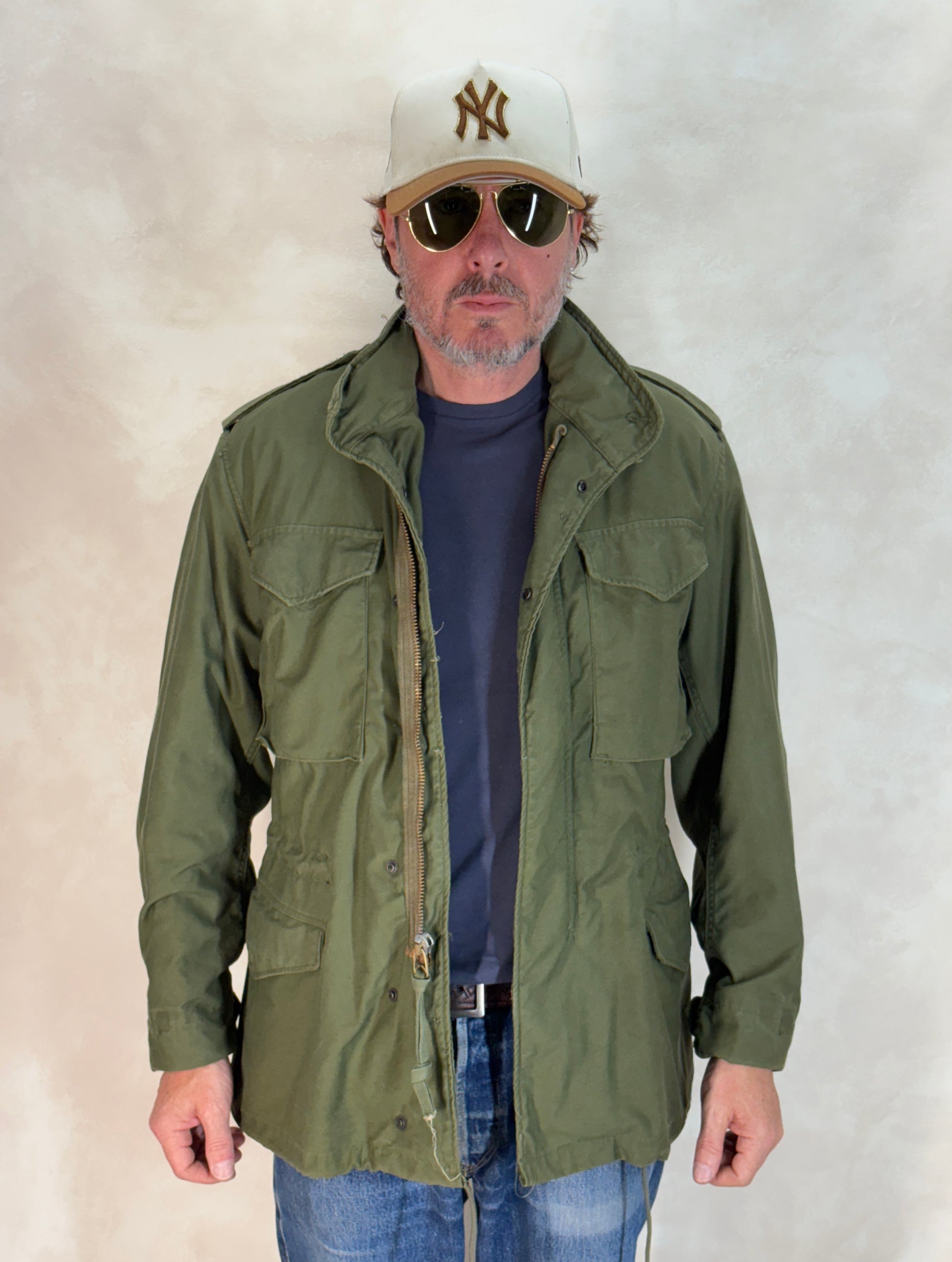 Small Reg. Alpha industries Authentic 1976 US M-65 field jacket .Military - USA Vintage Bcn