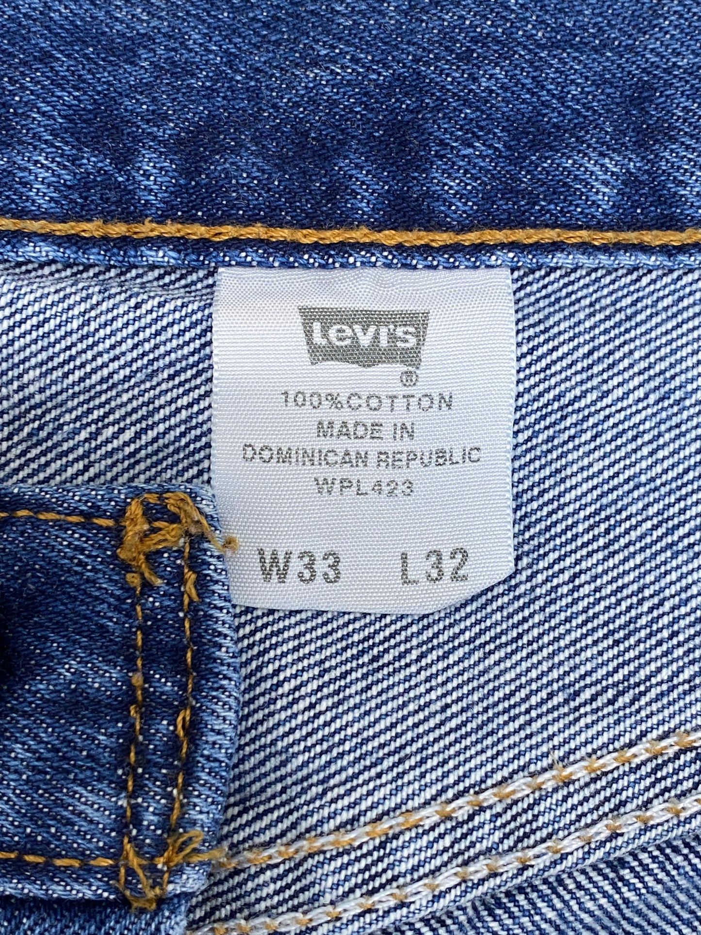 32X32 Levi's 501 Vintage Denim Jeans - USA Vintage Bcn