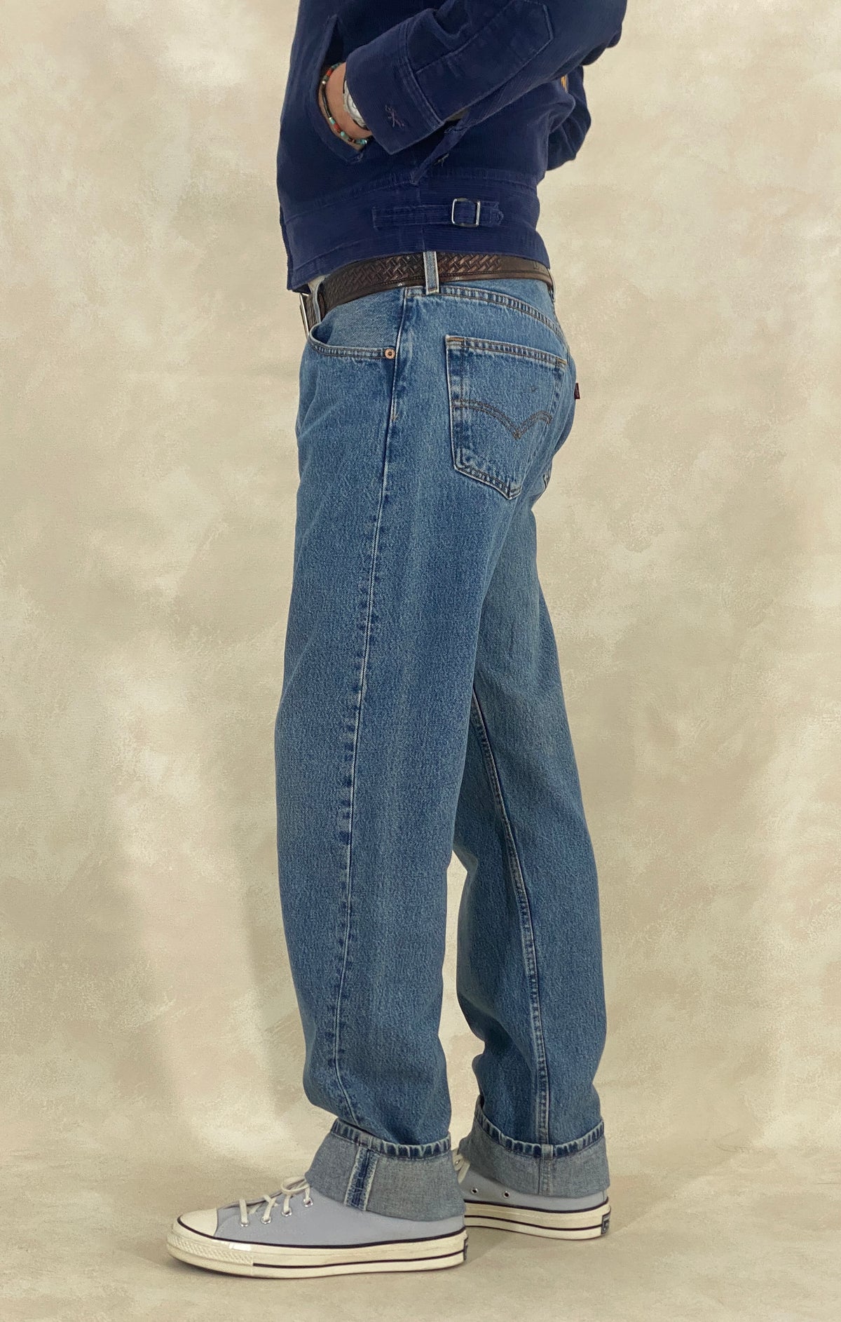 36X34 Levi's 501 Vintage Denim Jeans-military-AJ357 Studio
