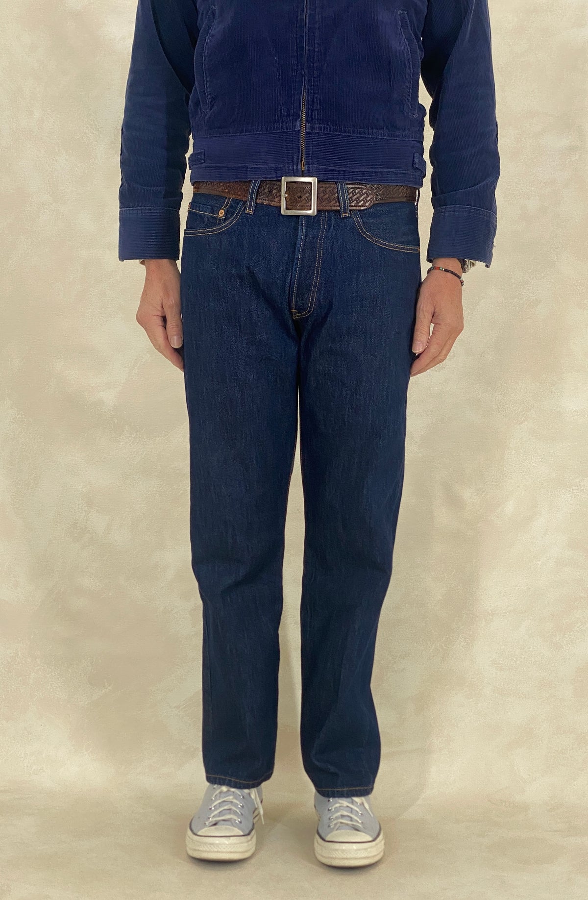 32X30 Levi's 501 Vintage Denim Jeans Made in Republic Dominican-military-AJ357 Studio