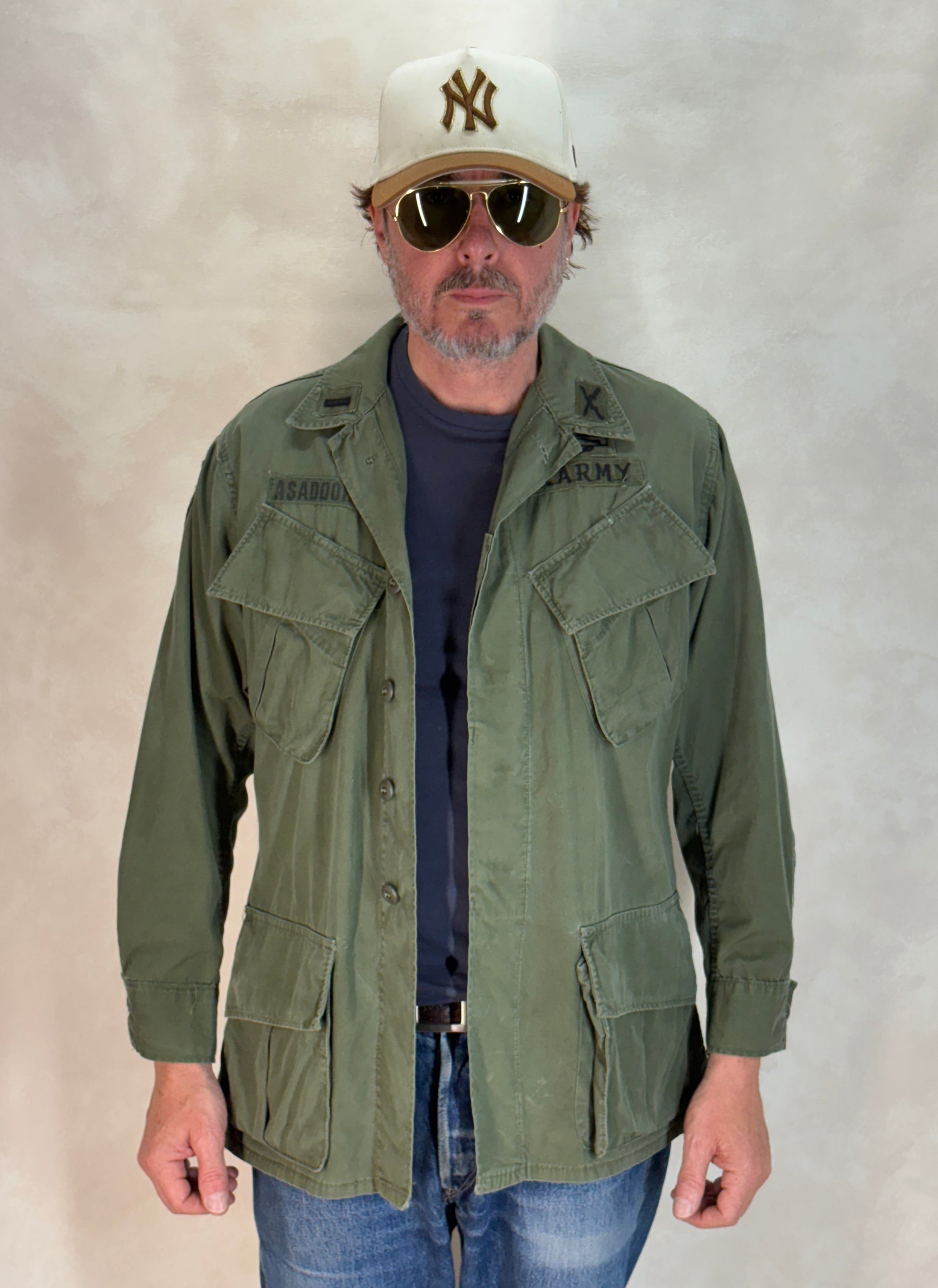 Small Reg. Authentic 1966/67 US Army vintage Vietnam jungle jacket. - USA Vintage Bcn