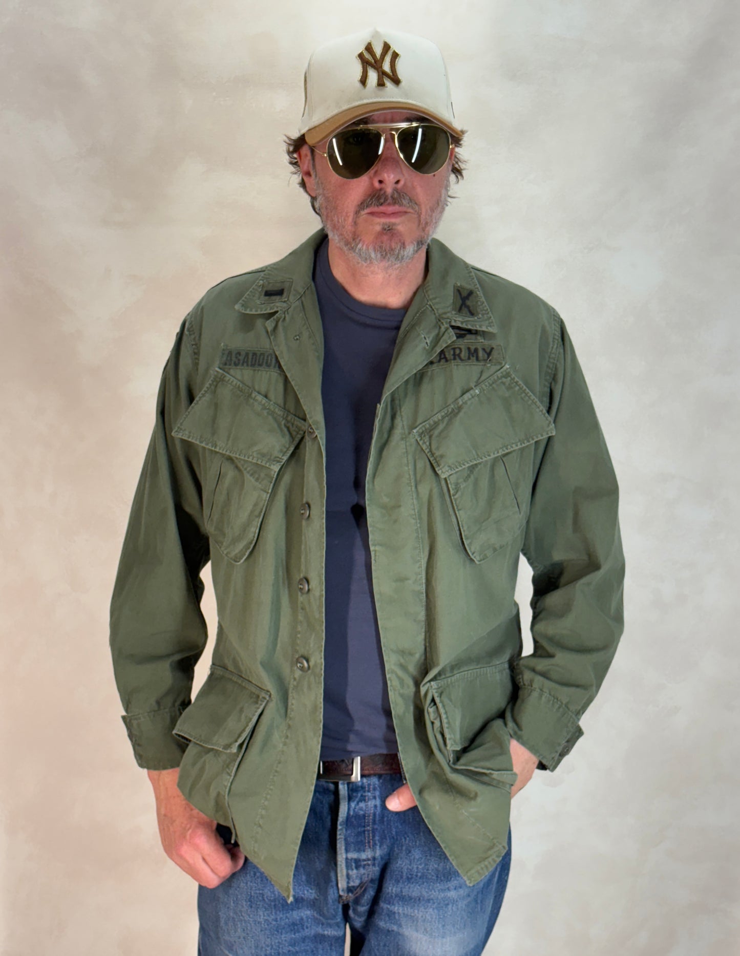 Small Reg. Authentic 1966/67 US Army vintage Vietnam jungle jacket. - USA Vintage Bcn