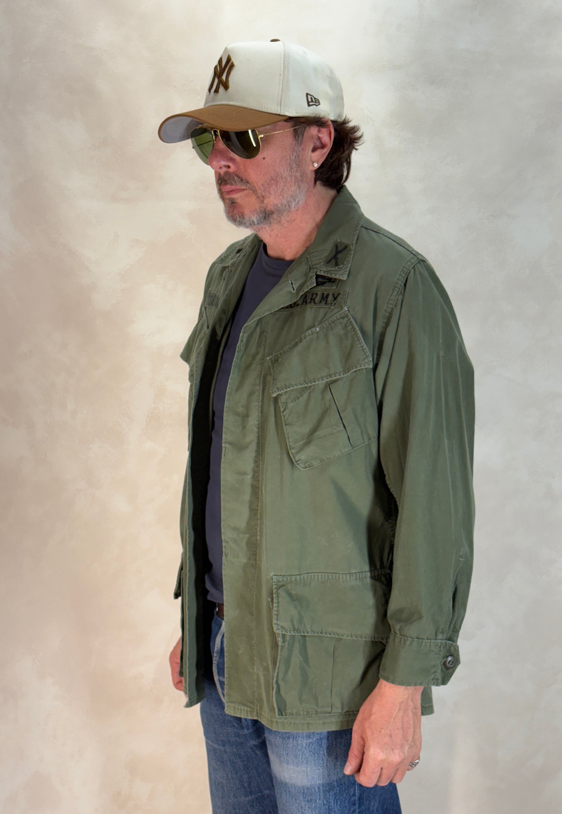 Small Reg. Authentic 1966/67 US Army vintage Vietnam jungle jacket. - USA Vintage Bcn