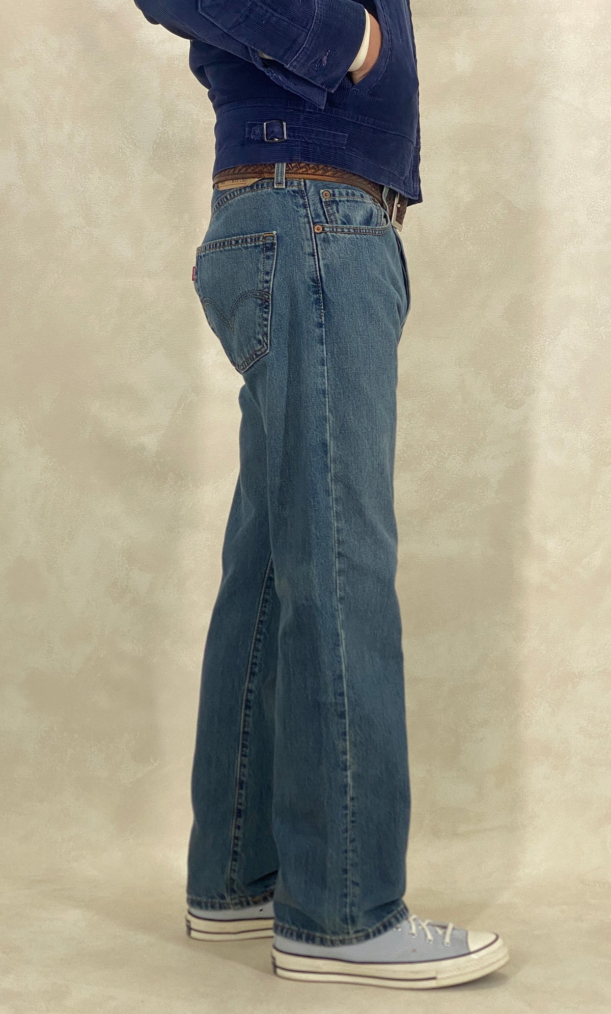 33X32 Levi's 501 Vintage Denim Jeans-military-AJ357 Studio