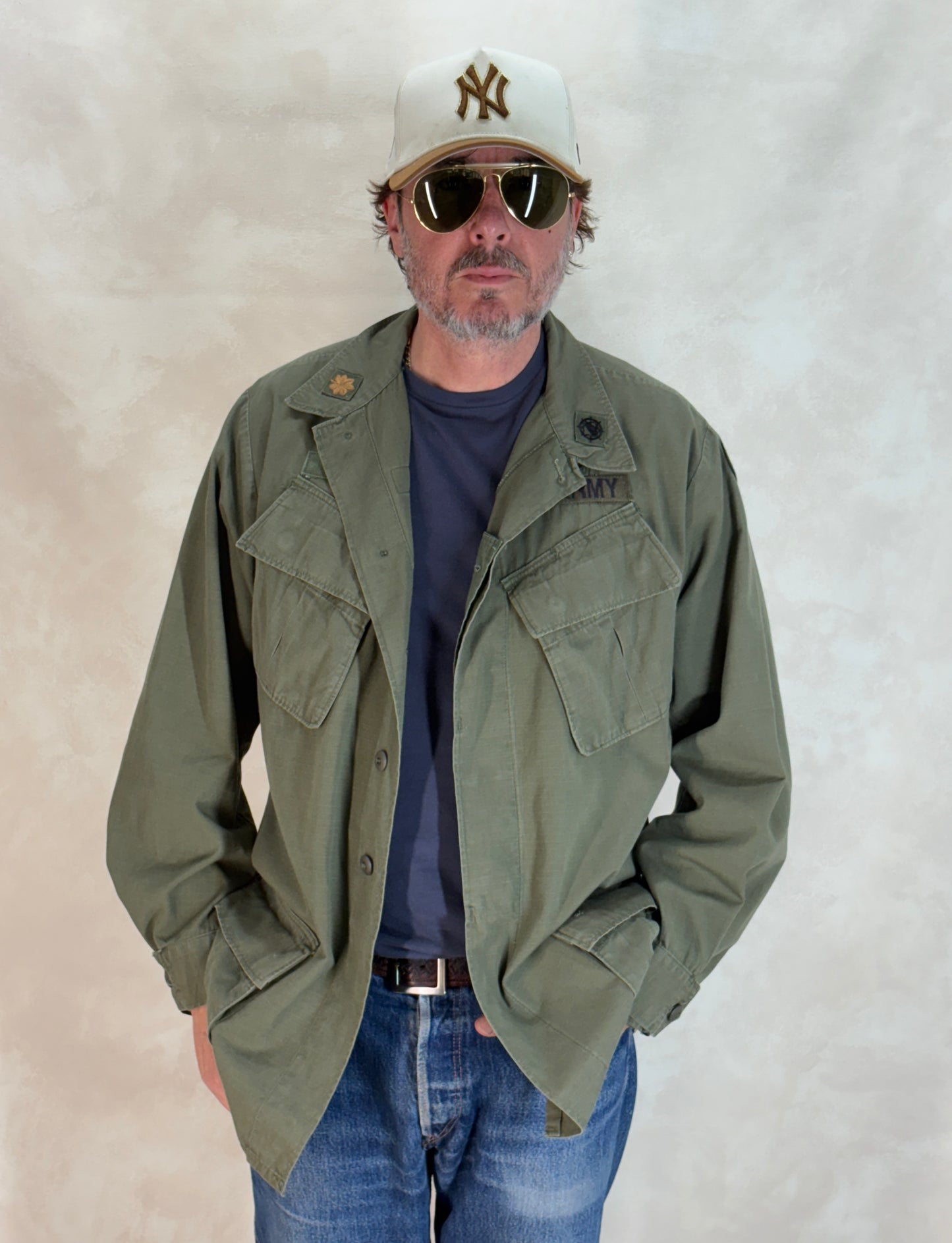Med Long. Authentic 1969 US Army vintage Vietnam jungle jacket. - USA Vintage Bcn