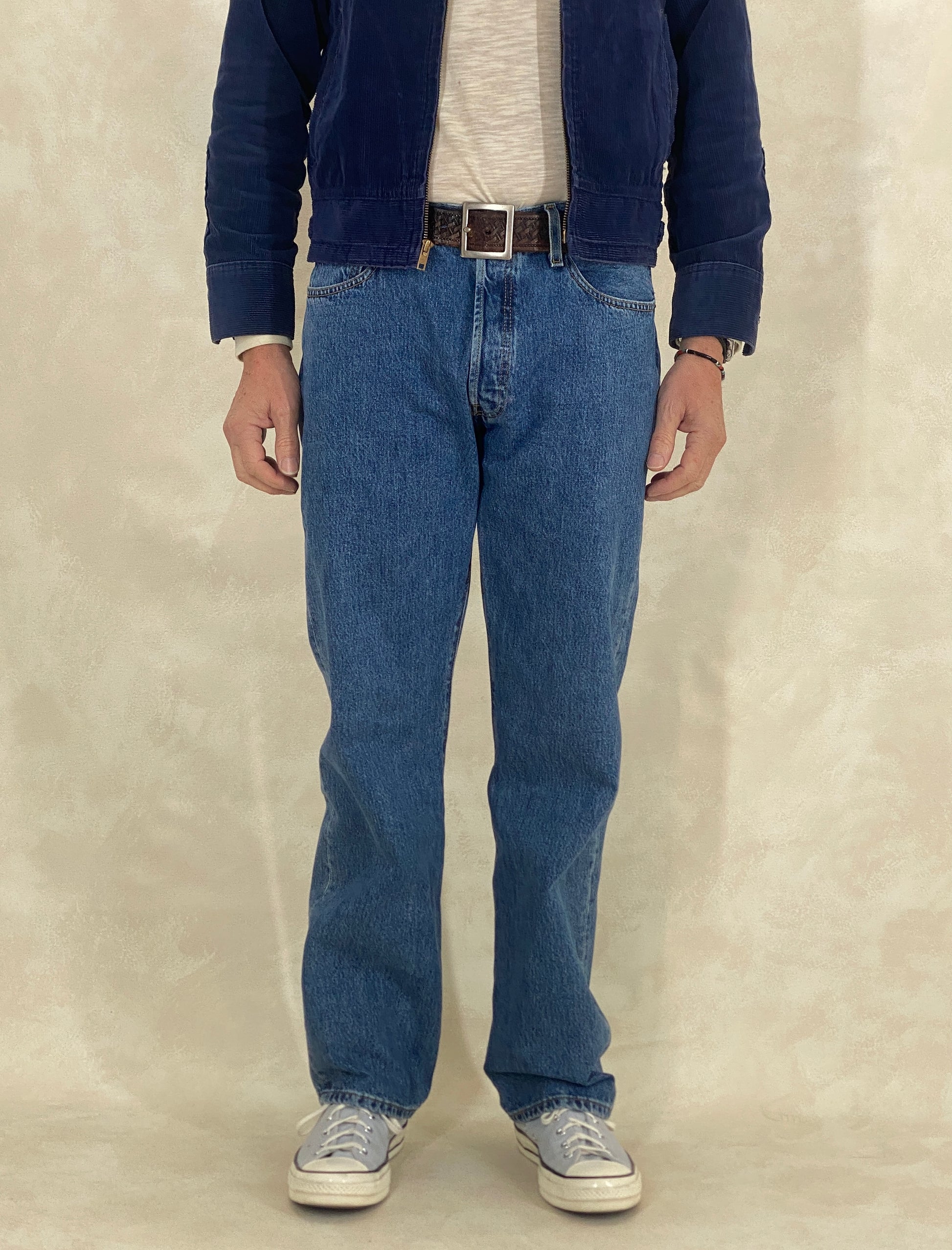 34X32 Levi's 501 Vintage Denim Jeans - USA Vintage Bcn levis 501 vintage denim jeans size 34x32 straight leg classic