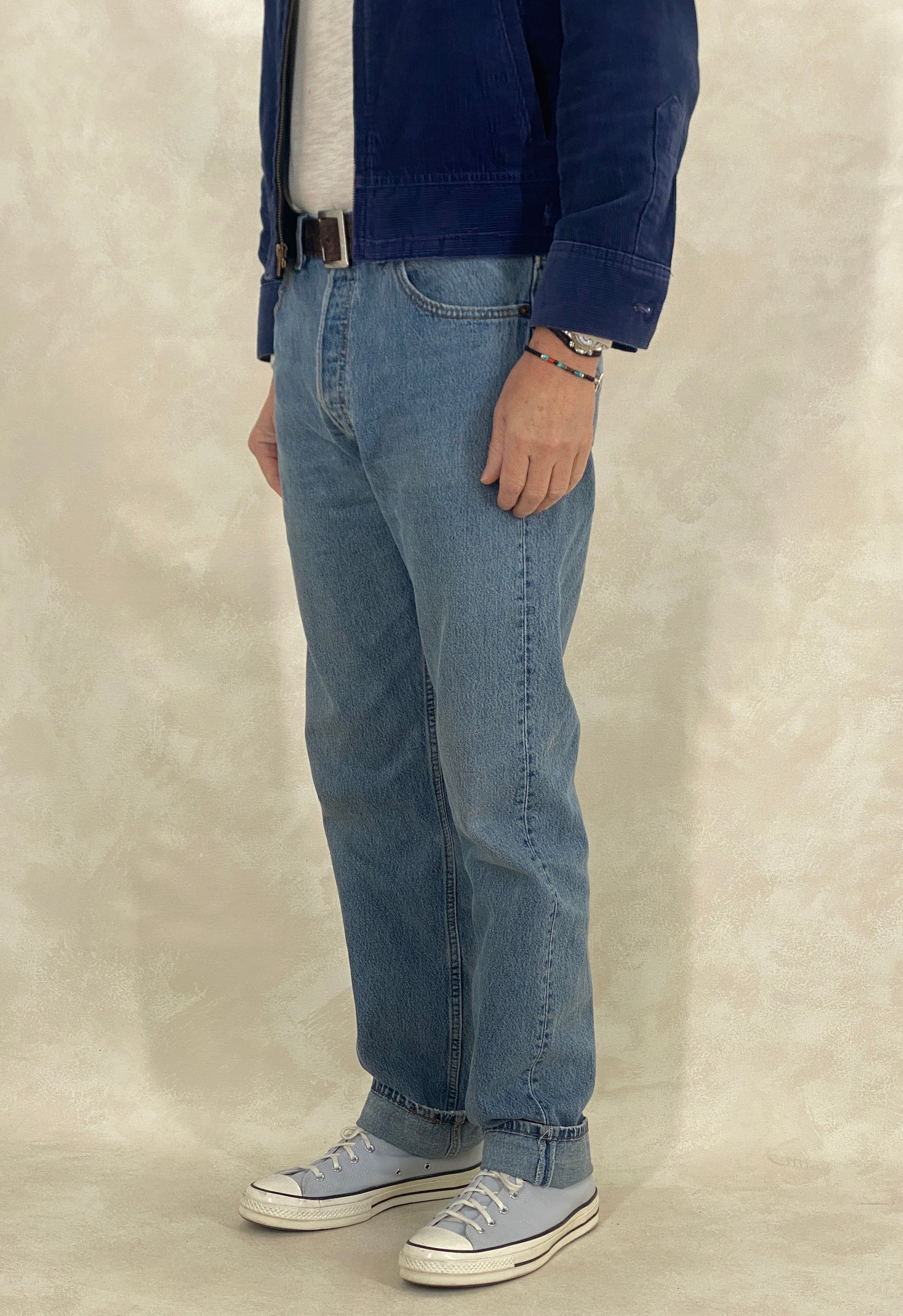 34X34 Levi's 501 Vintage Denim Jeans Made in USA - USA Vintage Bcn