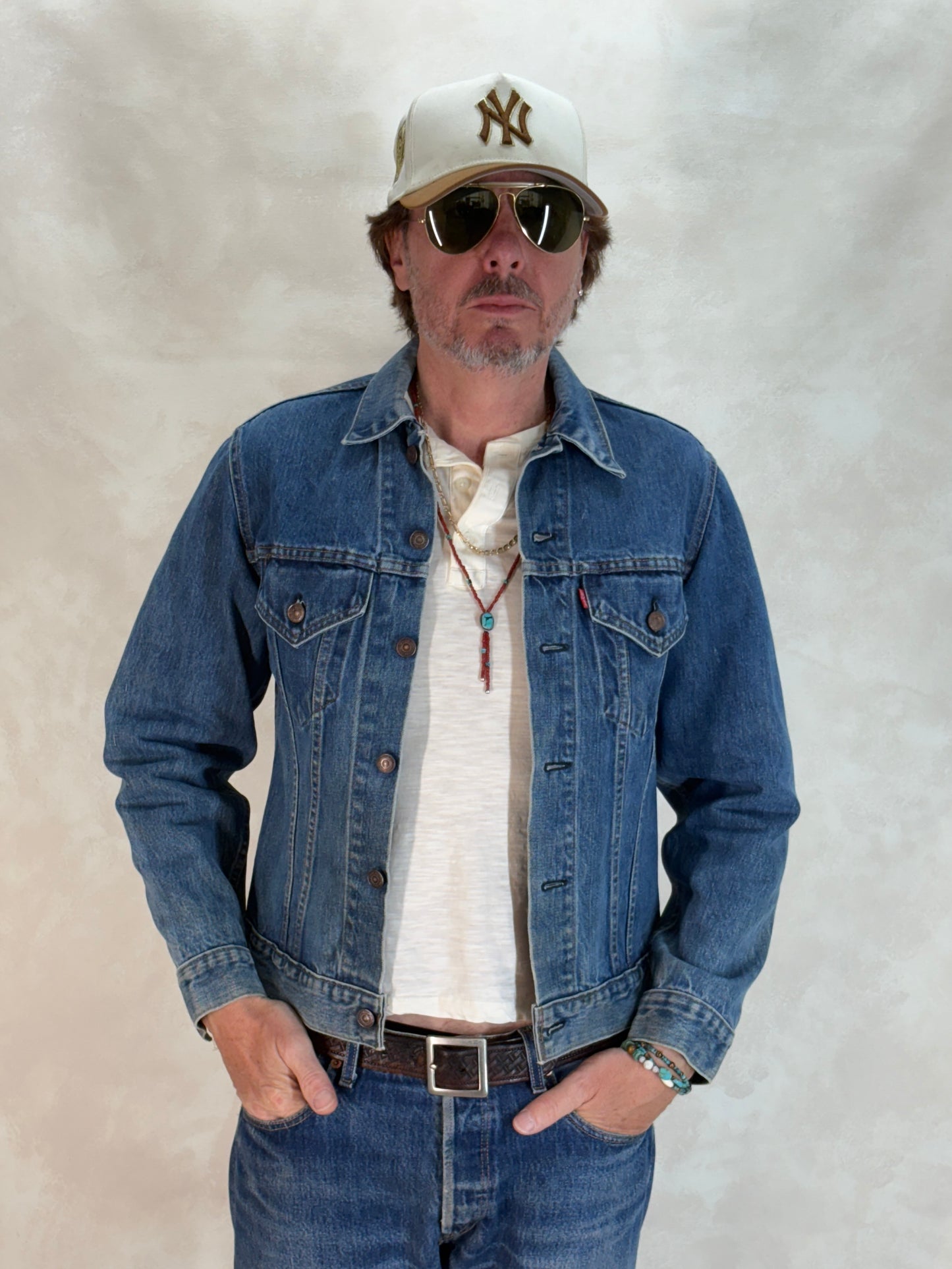 Size 38US / 48EU. Vintage 70/80s 70506 Levis 2 pocket jacket Made in USA - USA Vintage Bcn