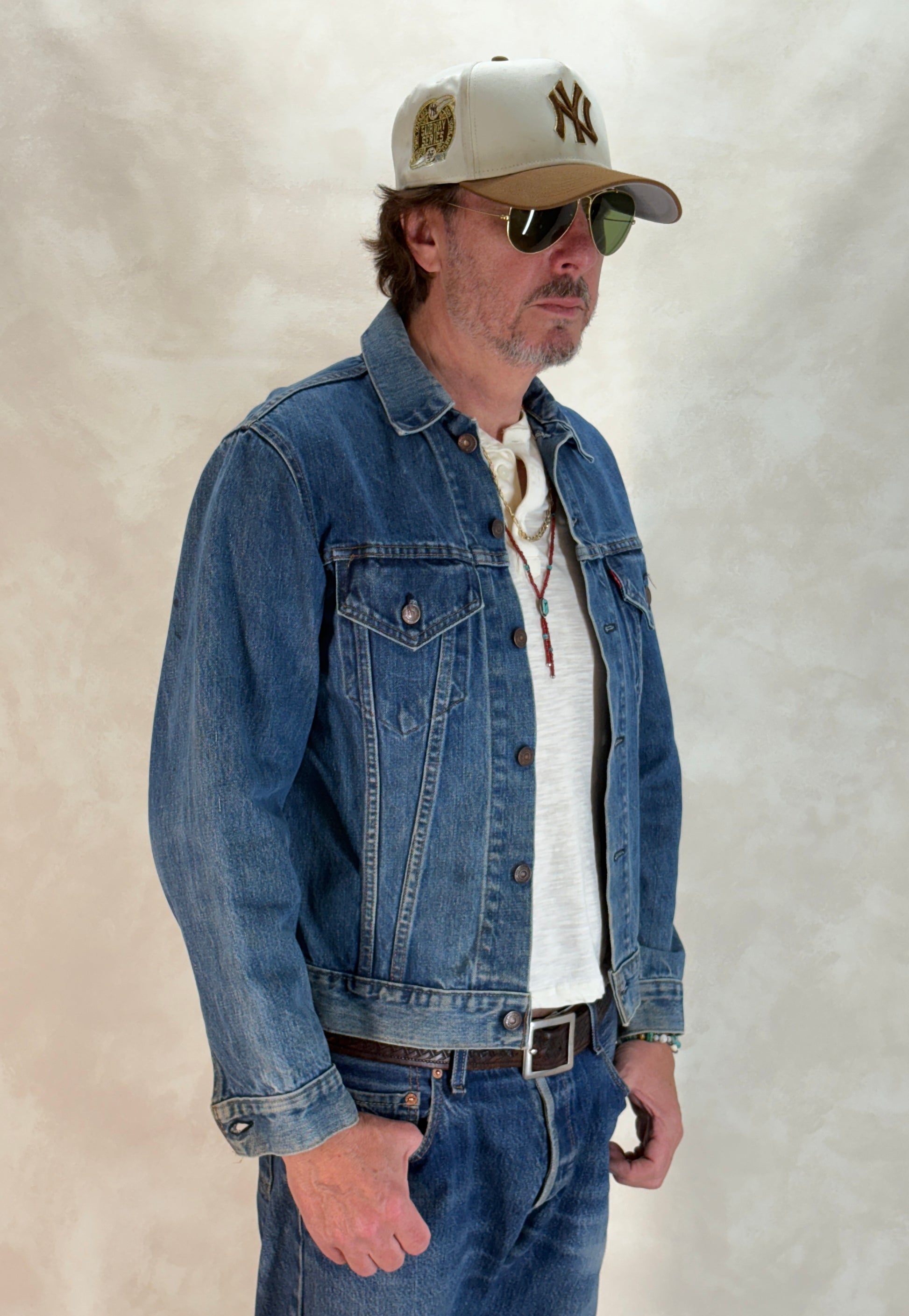 Size 38US / 48EU. Vintage 70/80s 70506 Levis 2 pocket jacket Made in USA - USA Vintage Bcn